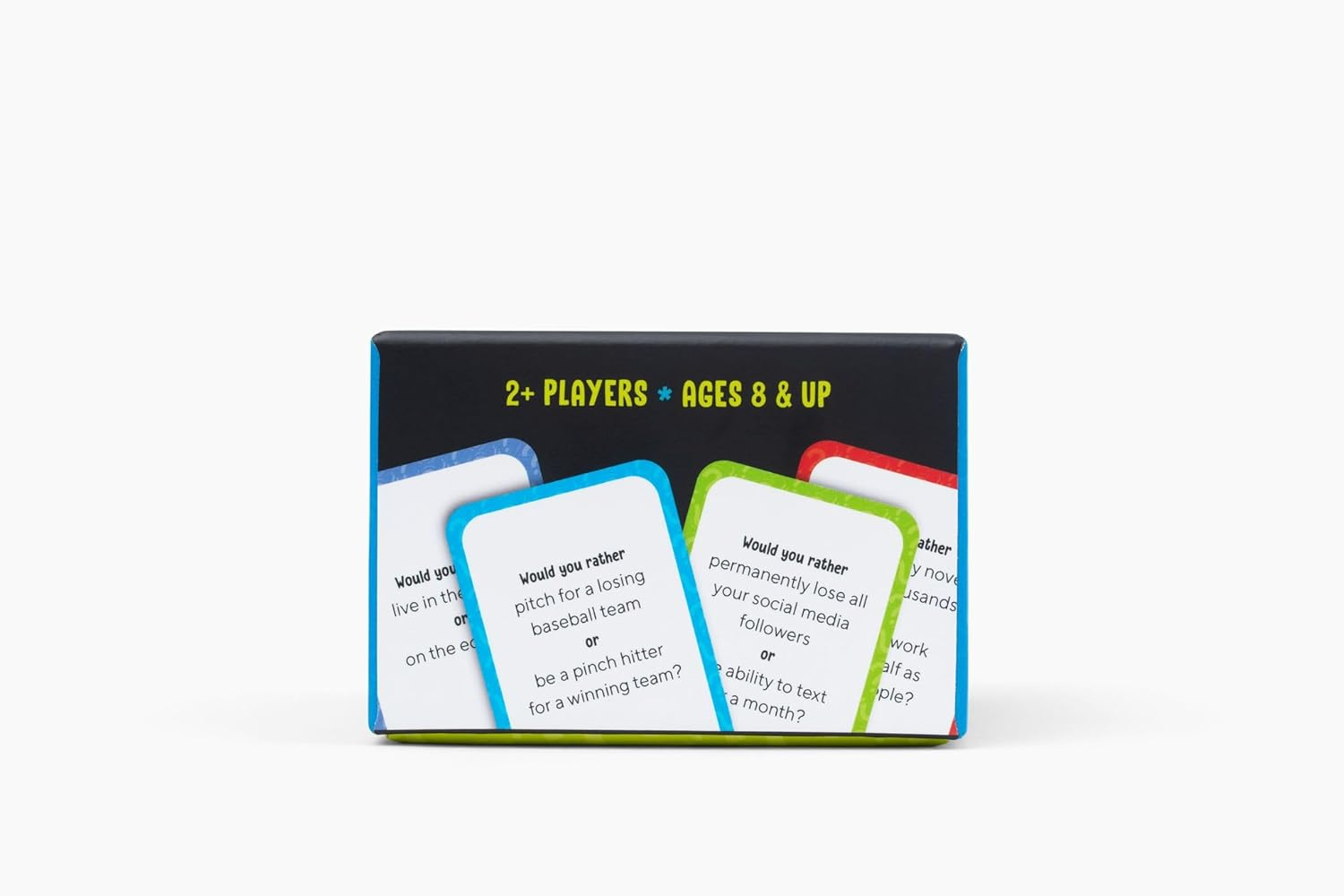 Would You Rather? Family Card Game: Fun Questions, Hilarious Answers, Lively Conversations image number 2