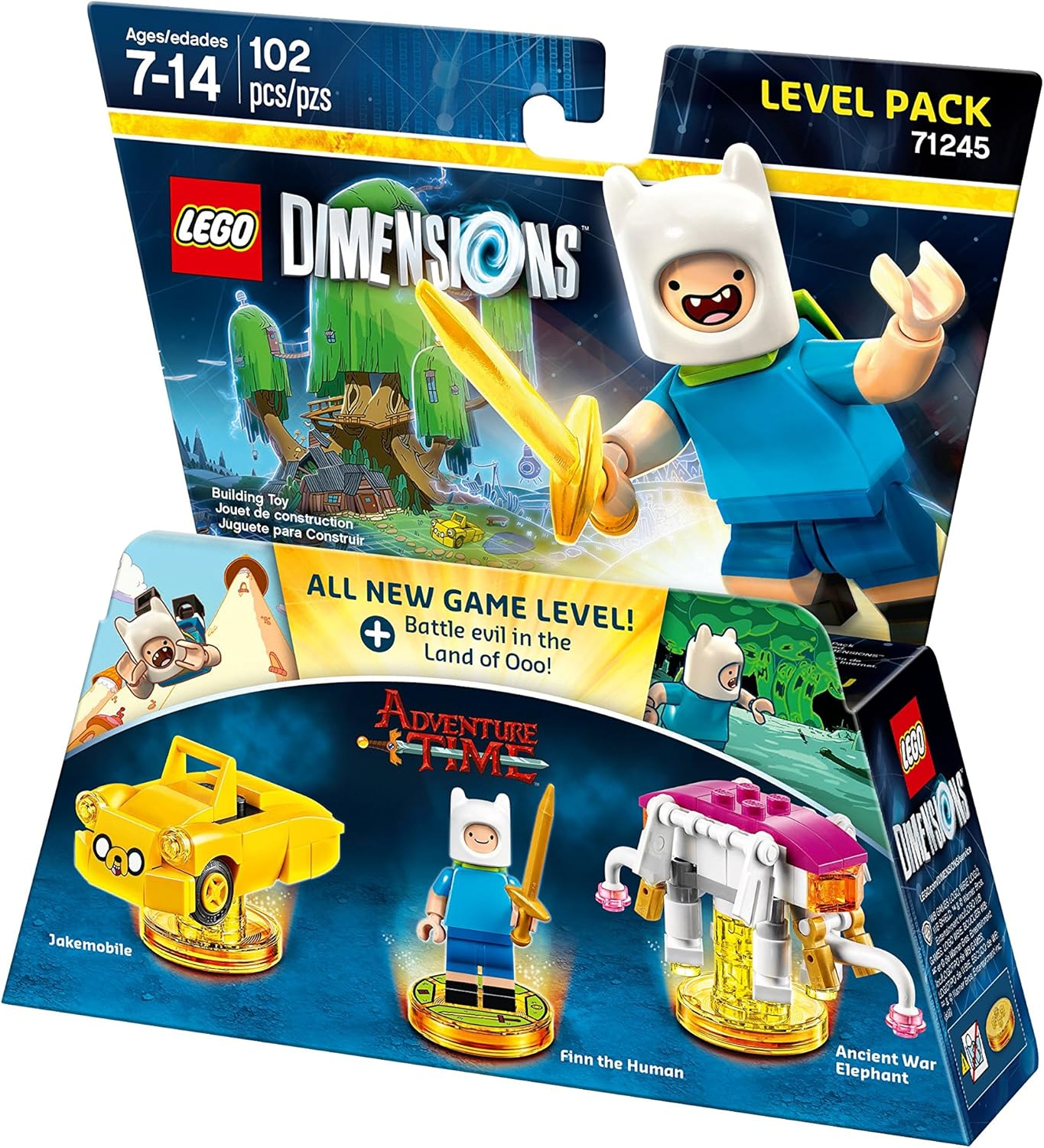 Dimensions: Adventure Time Level Pack