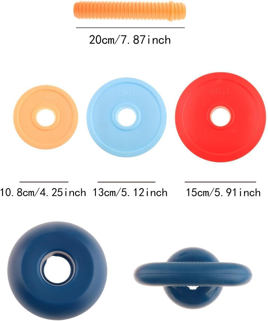 STARTIST Children'S Kettlebell and Dumbbell Fitness Kit for Ages 4-7 Home Exercise, Style B image number 4