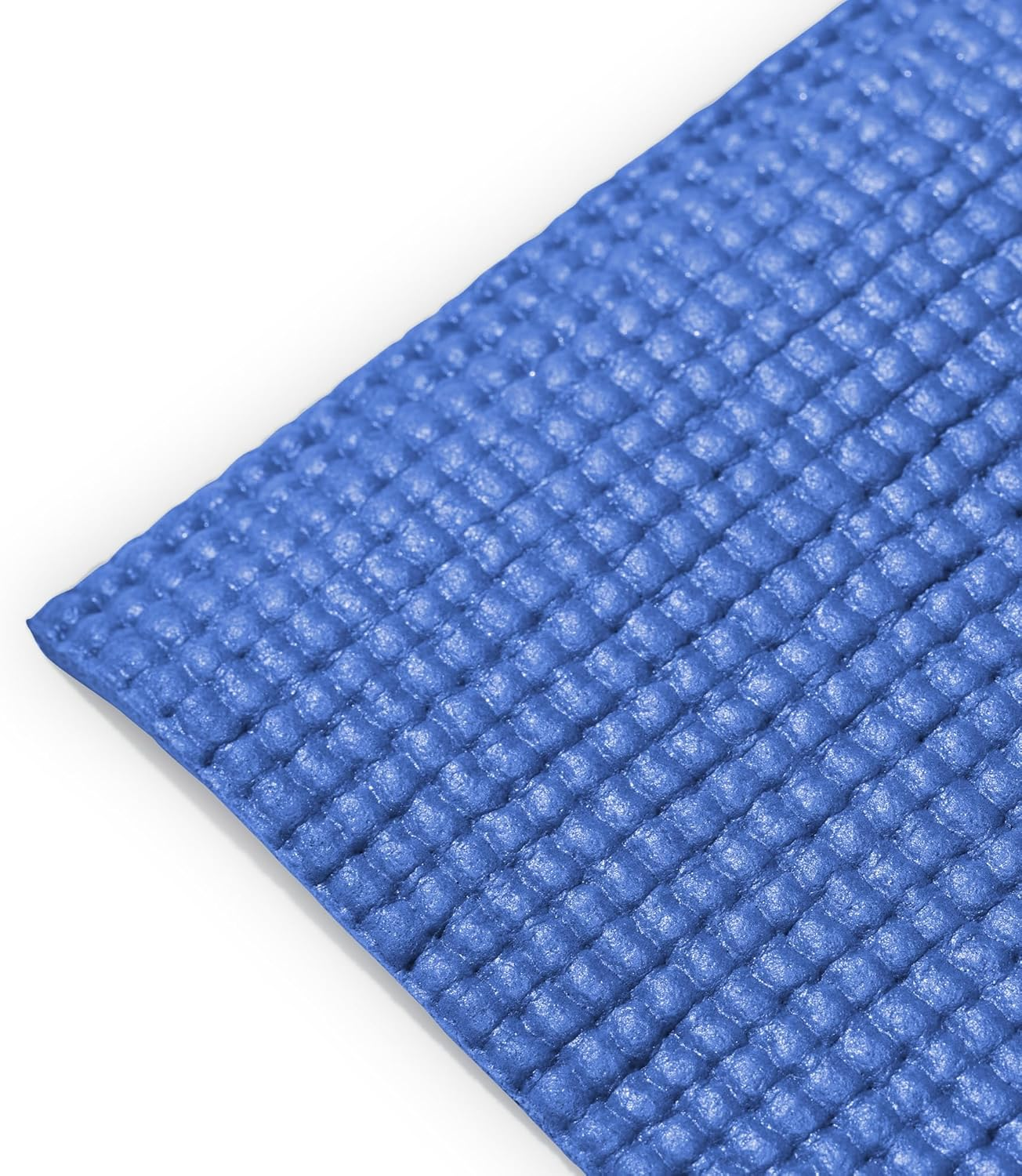Sunny Health & Fitness Yoga Mat, Non Slip Exercise Mat for Home Yoga, Pilates, Stretching, Floor & Fitness Workouts, Blue - NO. 031-B image number 2