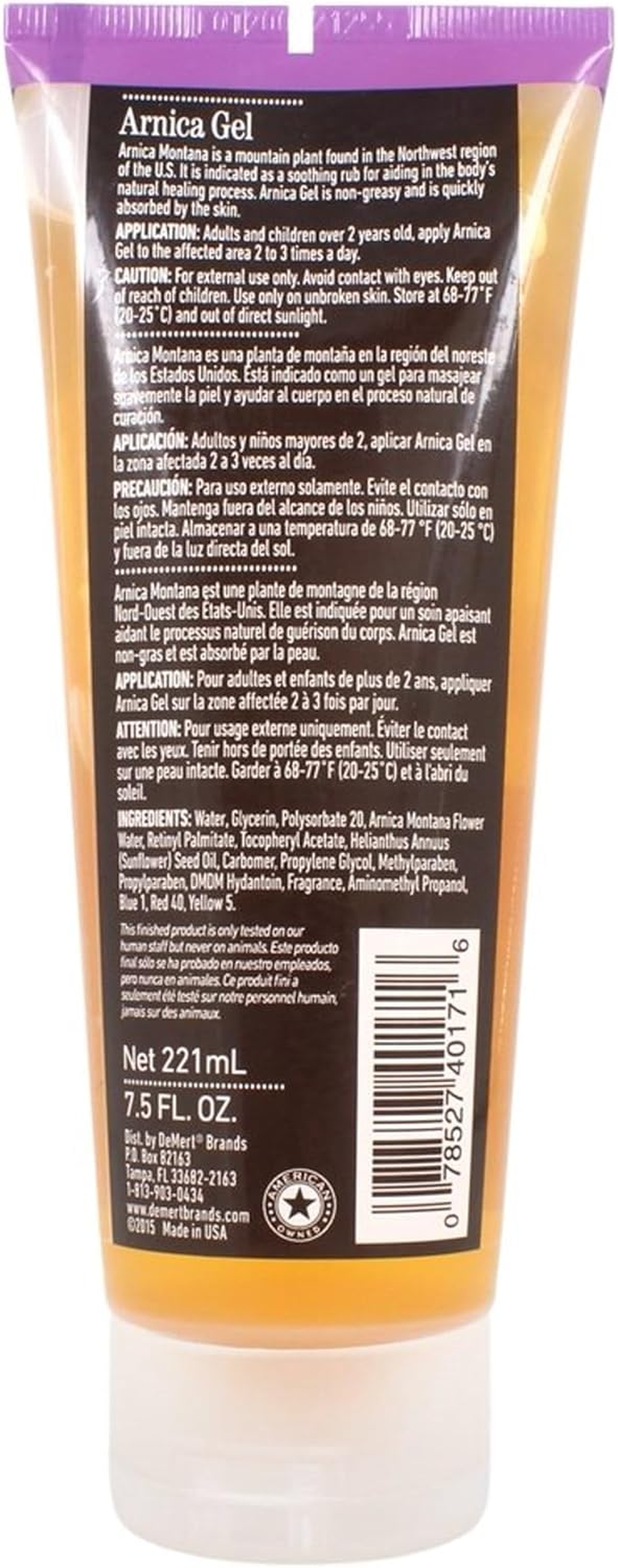 Robert Research Laborator Arnica Gel 7.5 Oz ( Multi-Pack) image number 2