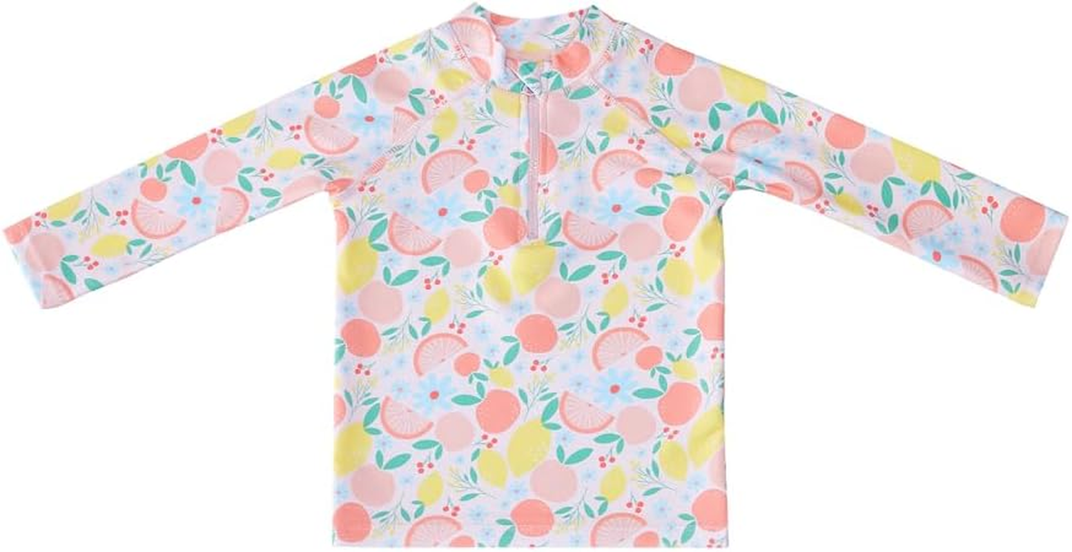 Big Softies Long Sleeve Rashie with Short & Hat - Fruits, Size 0 image number 5