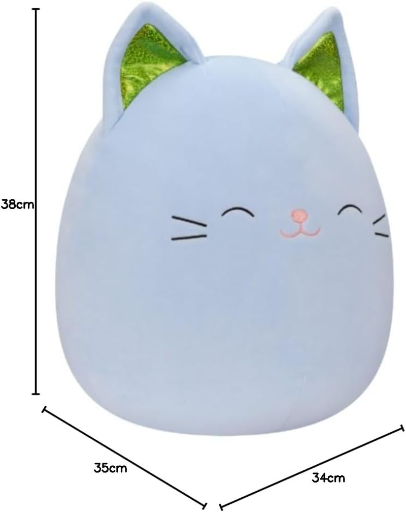Squishmallows Jiovanne the Cat 14-Inch Official Jazwares Plush Super Soft Cuddly Toy image number 3