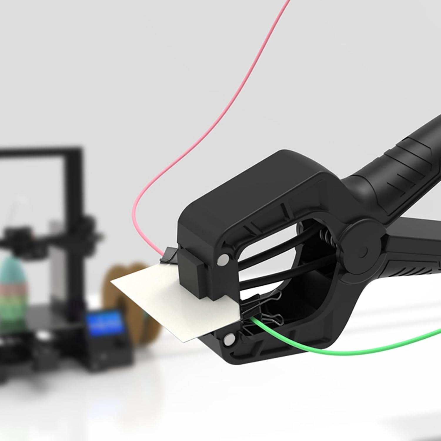 Filament Welder Splicer Connector Suitable for 3D Printer Filament 1.75Mm PLA/ABS/PETG/TPU/PA/PC Material Rapid Heating Intelligent Protection Easy to Use image number 2