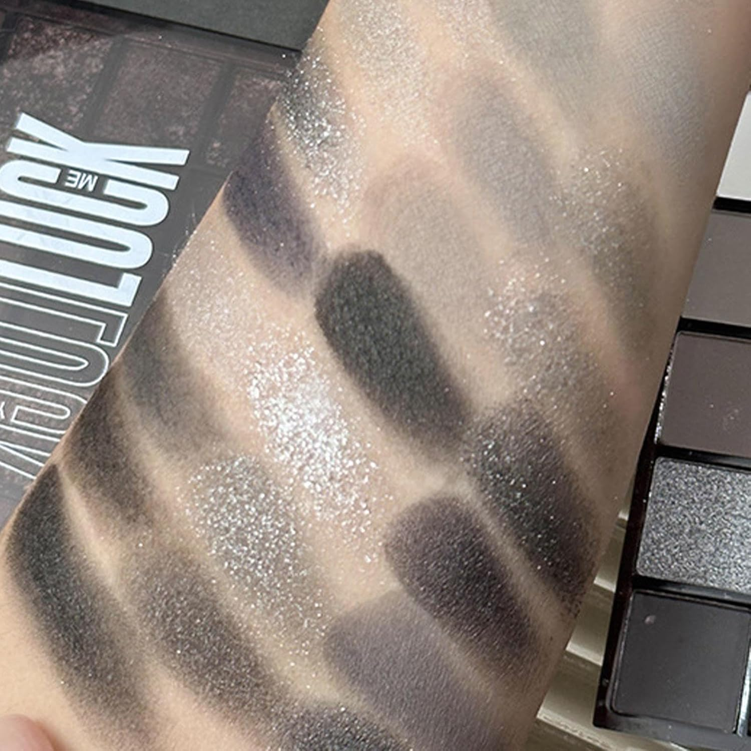 Black Eye Shadow, Smokey Eye Shadow Palette, 25 Colors Dark Smokey Eye Shadow Palette | Long Lasting Gothic Cool Tone Eye Shadow, Smokey Eye Kit, Powder Shadow Travel image number 5