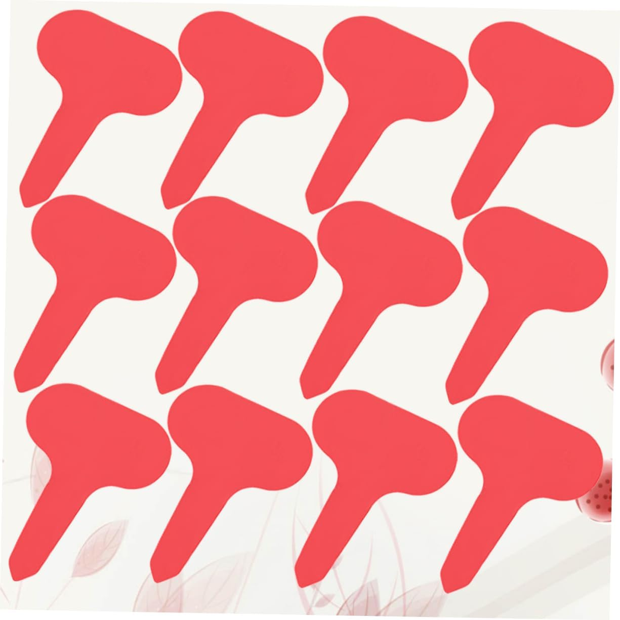 200Pcs Plant Label Plastic Inserted Garden Marker Flower Tag Plant Garden Label For image number 3