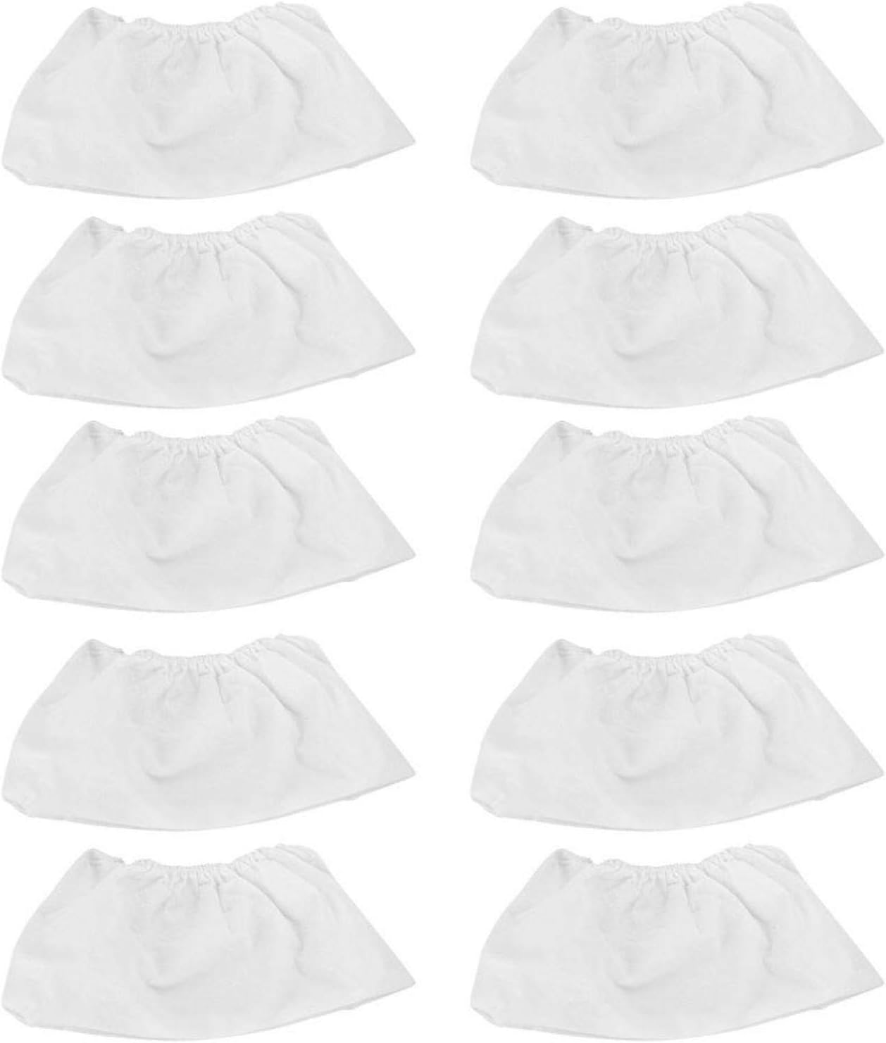 White Vacuum Tool Safe Nail Dust Collector Bag for Nail Beauty for Nail Art Salon (Pack of 10) image number 4