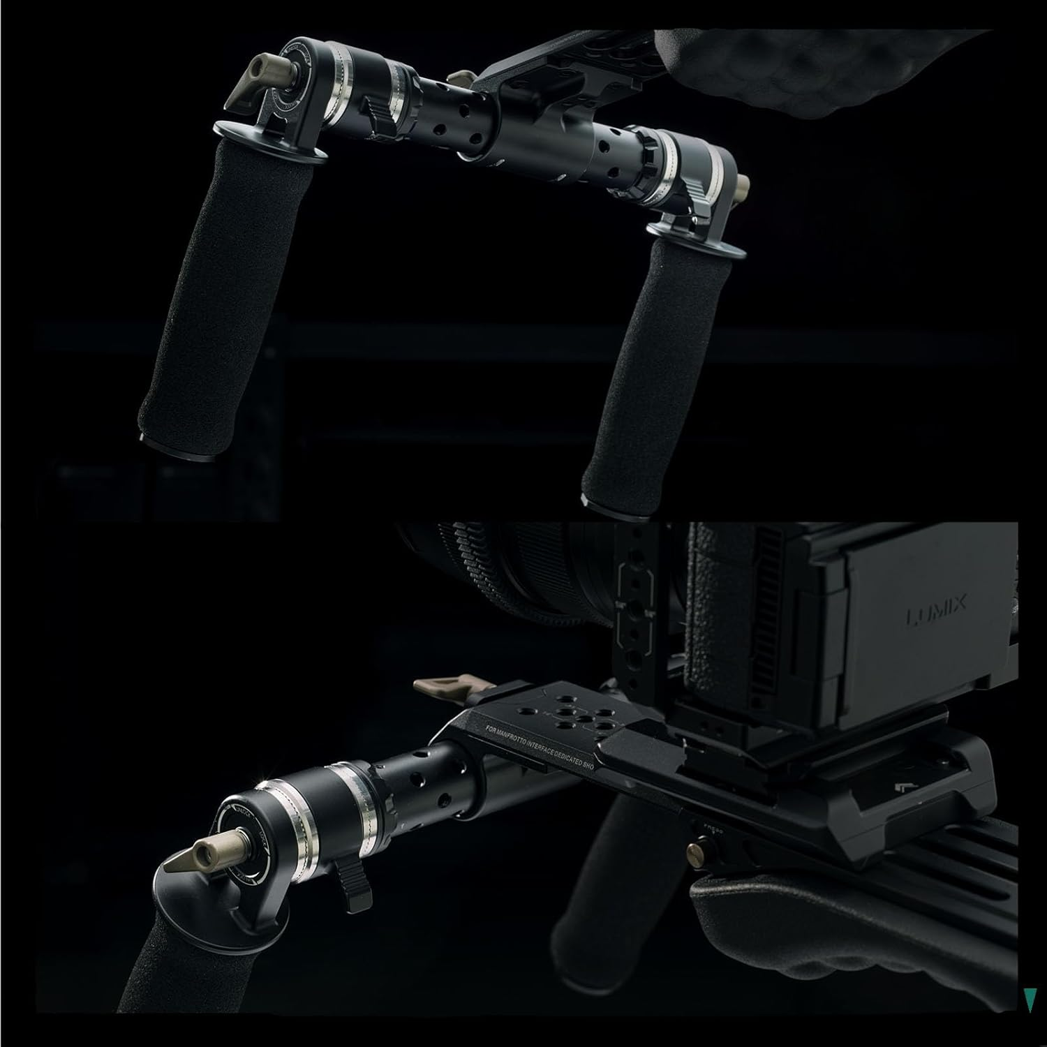 Tilta Quick Adjust Rosette Adapter - Black | Secure Connection | Compatible | Enhanced Comfort | Durable & Lightweight (Pair) image number 1