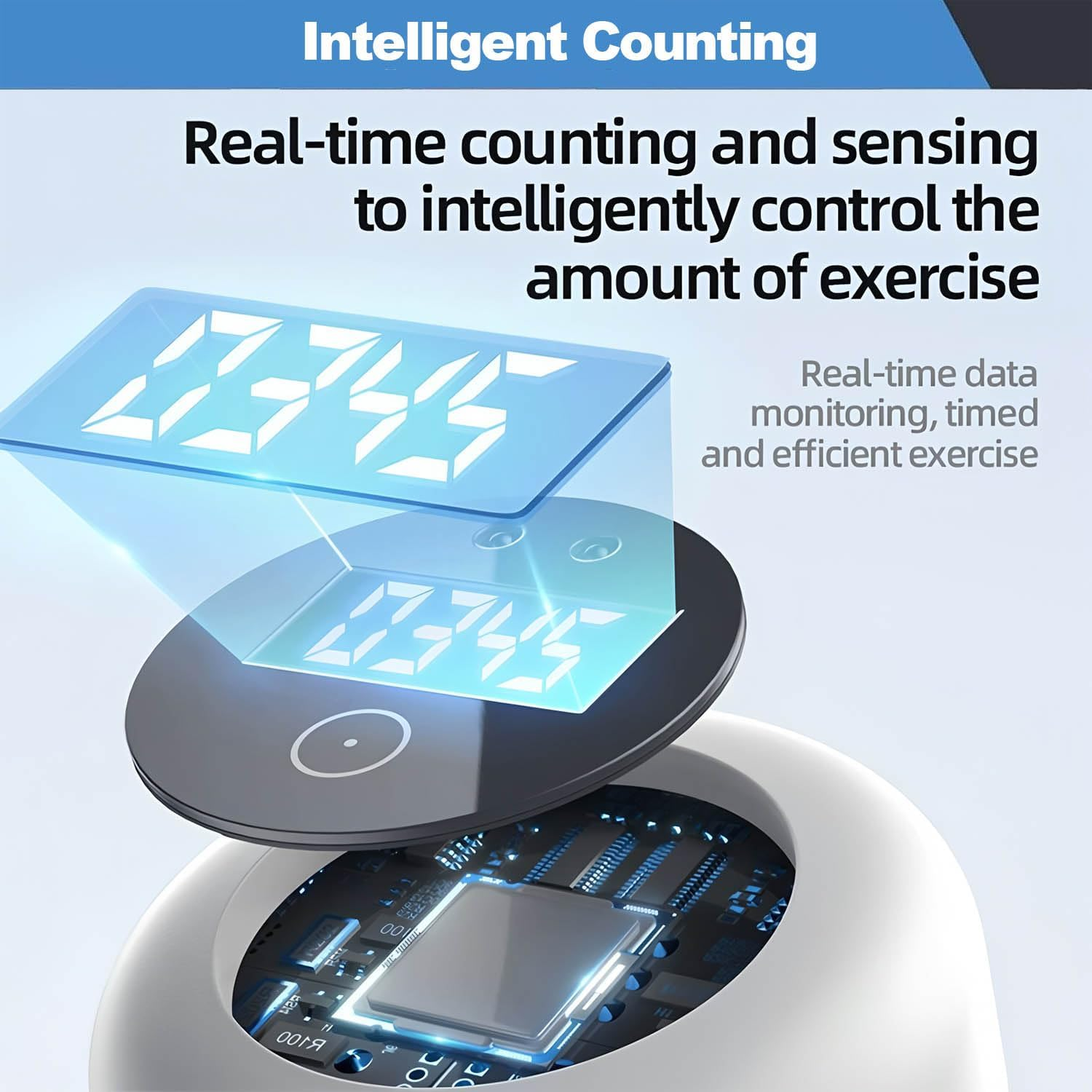 3 in 1 Push up Board with Automatic Smart Counter,Home Workout Equipment for Men & Women, Portable Exercise Equipment,Abs Training, with Resistance Band,Professional Pushup and Core Strength image number 5