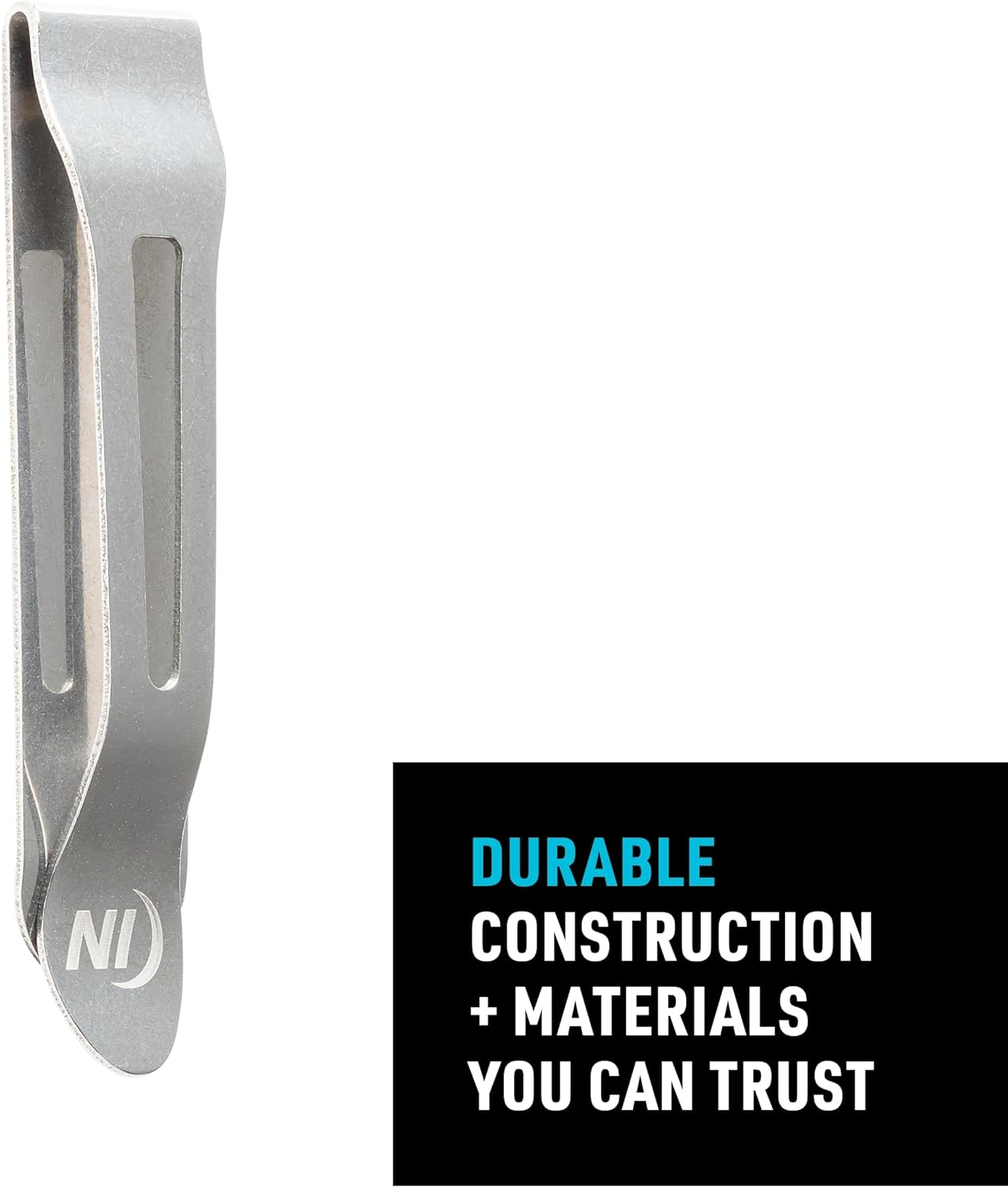 Nite Ize NBC-03-11 Hip/Belt Clip - Retail Packaging - Silver image number 6