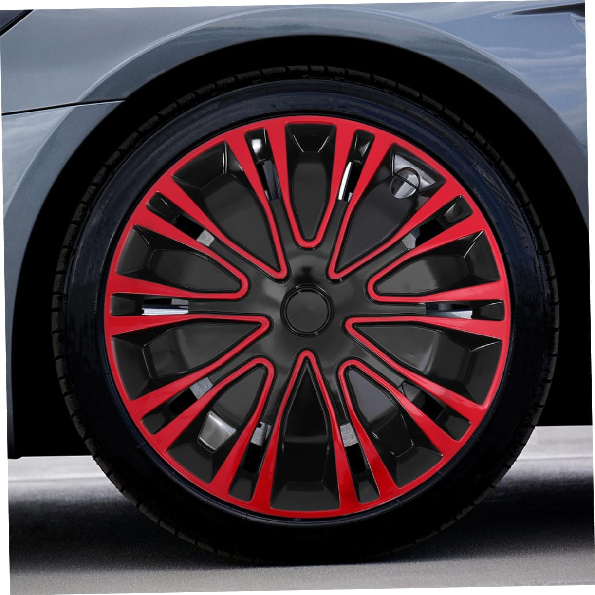 BESTOYARD Automotive Wheel Hub Caps Decorative Hub Covers for Car Vehicle Hubcaps Car Detailing Pp Material Easy Installation image number 3