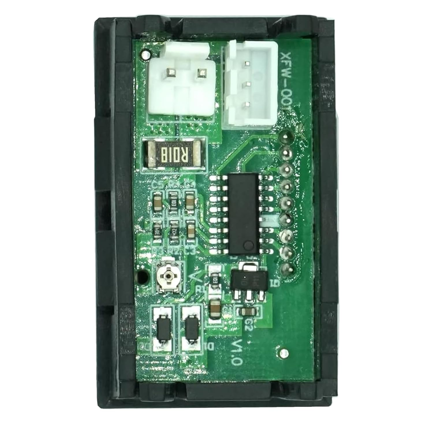 A-DIGISHUO 2Pcs 0.28" Digital Voltmeter and Ammeter|0.28 Inch 3-Digit Blue+Red Dual LED Display Panel | DC 100V 10A Ampere Voltmeter and Ammeter Tester with Connecting Wire