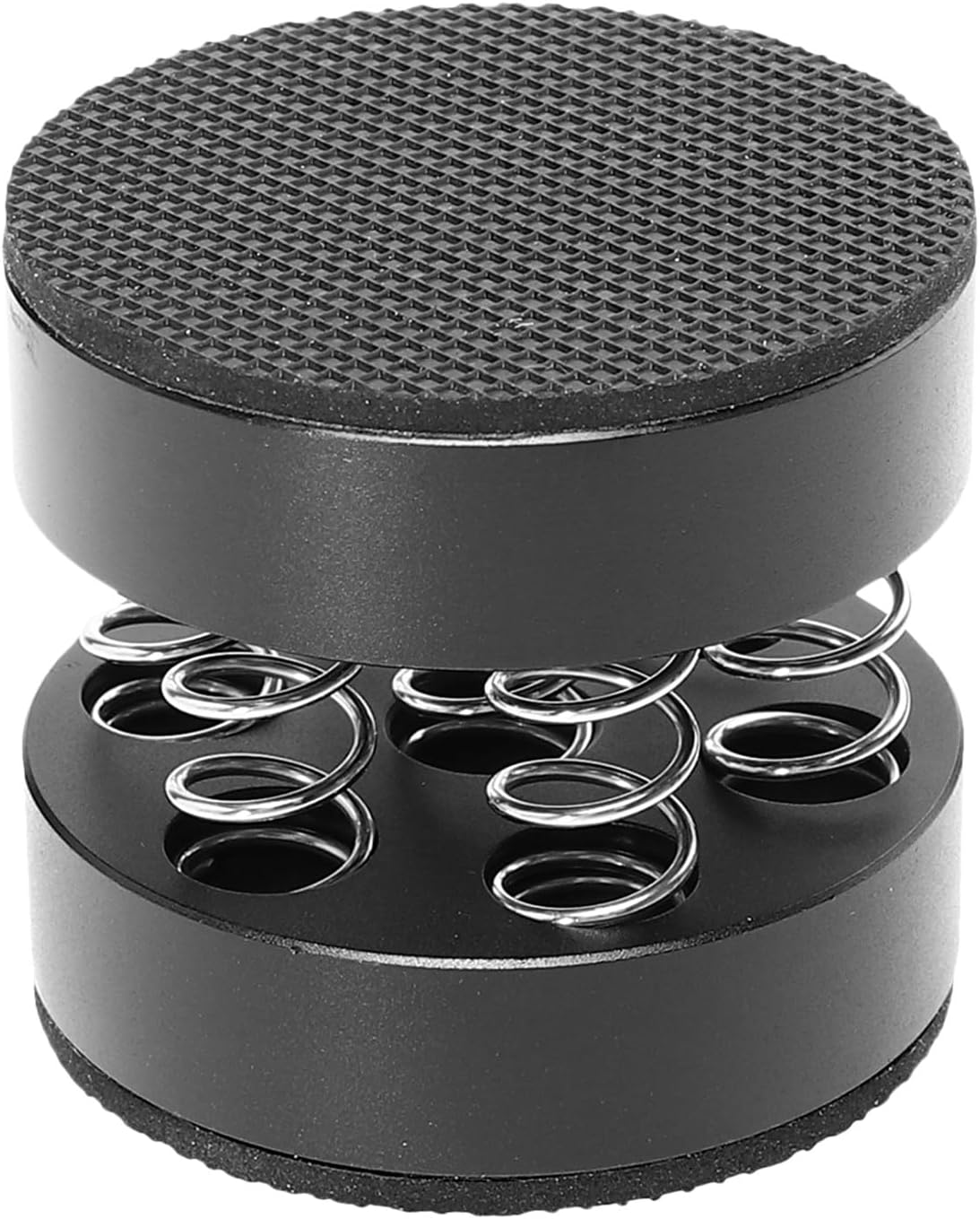Ipetboom anti Vibration Amplifier Feet Pads, Black Aluminum Alloy Spring Shock Absorber Cushions 40X44Mm, Audio Equipment anti Vibration Feet Cushions for Hifi Speakers and Home Appliances image number 5