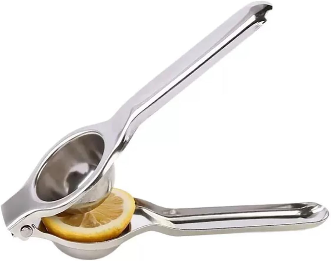 Lemon Squeezer, Stainless Steel Citrus Juicer,Citrus Lime Lemon and Fruit Juicer,Metal Lemon Hand Press,Hand Held Squeezer image number 1