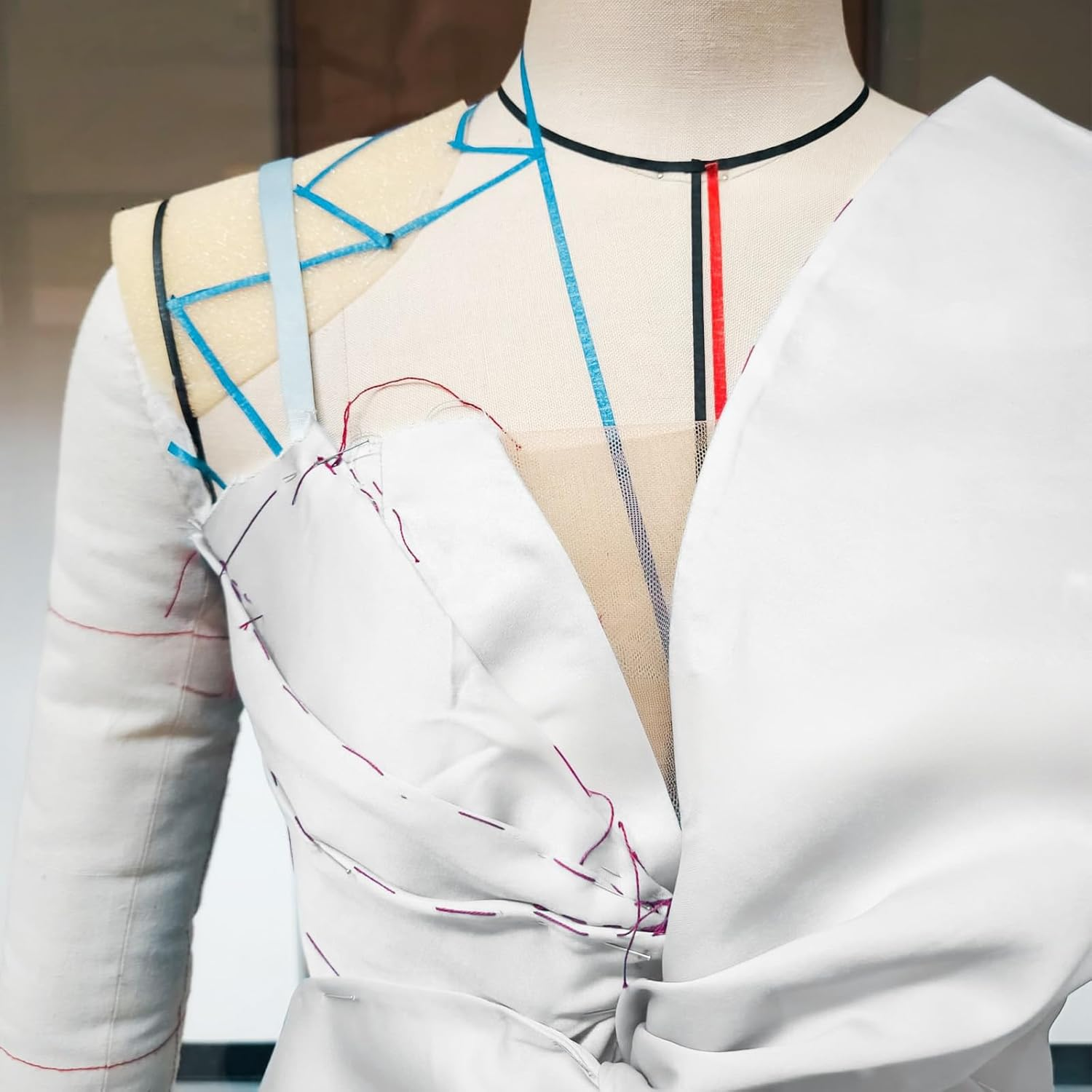 TEAONE Colored Masking Tape, 8 Rolls Crafts Labeling Paper Tape for DIY Supplies, Home Decoration (0.3Cm X 13M/0.12In X 42.65Ft/Roll)