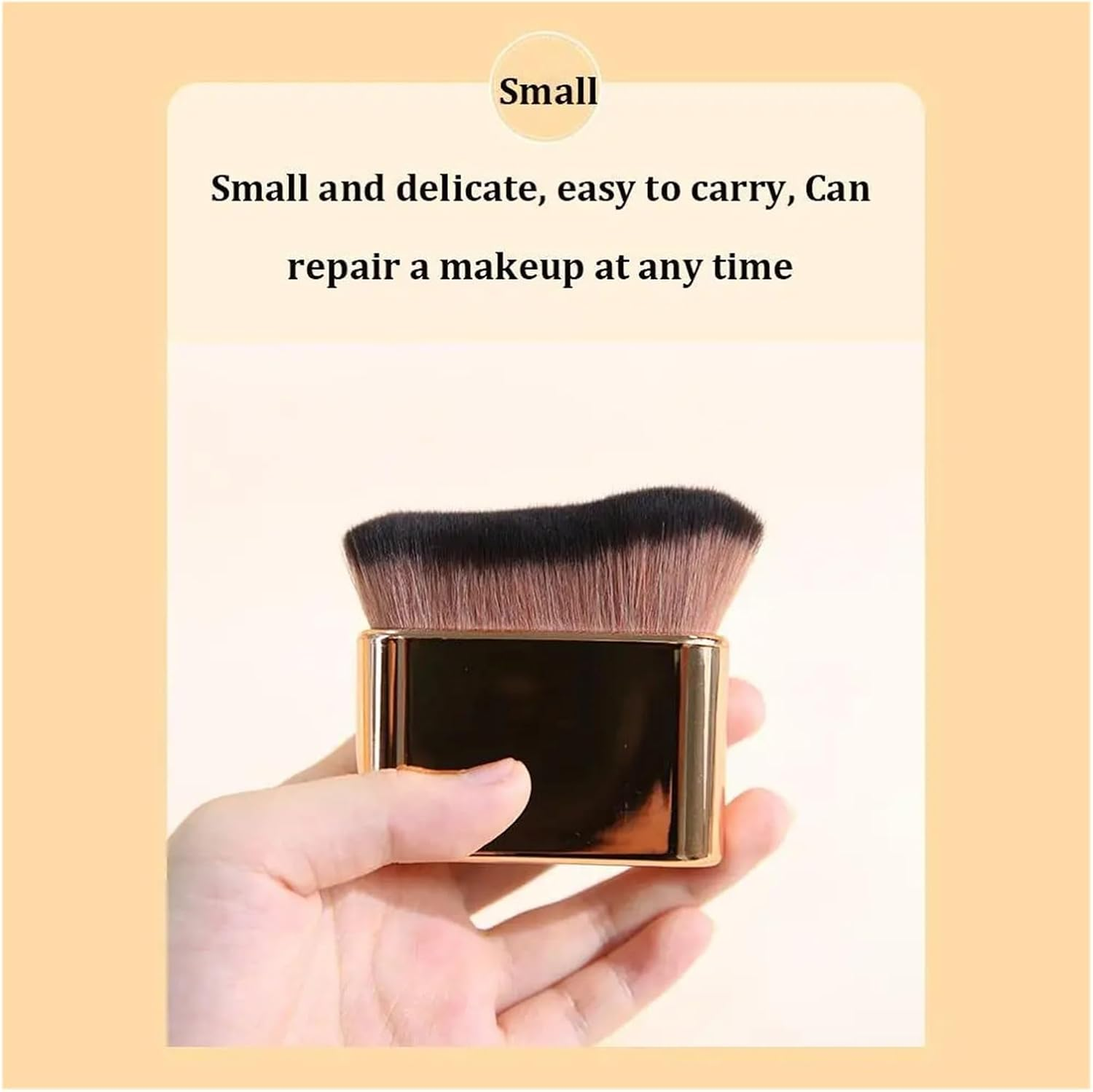 Self Tan Brush &ndash; Foundation, Body & Contour Applicator &ndash; Blending & Bronzer Brush for Lotion, Self Tanner, Sunscreen & Shimmer (1Pc)(A) image number 2