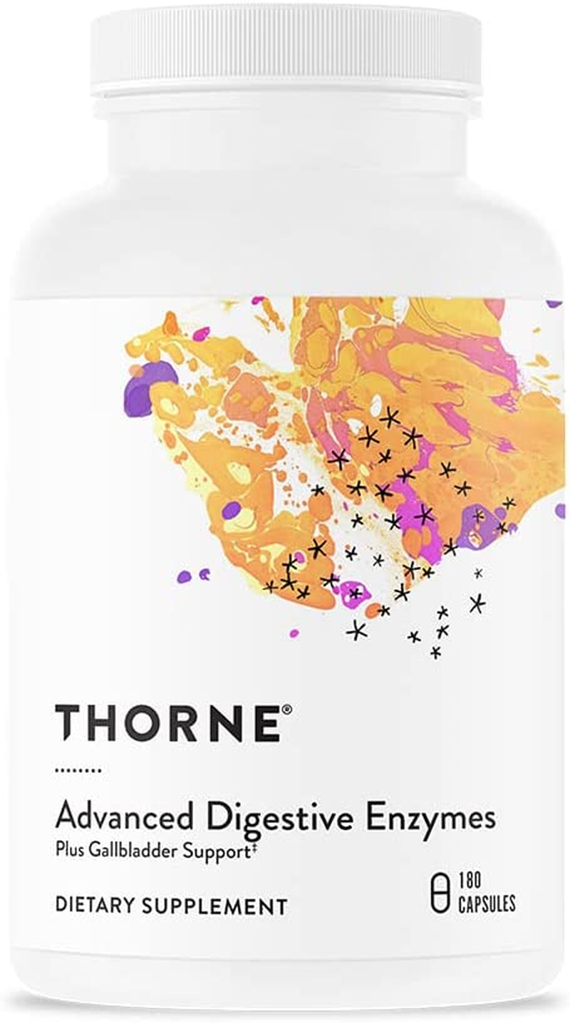 Thorne Advanced Digestive Enzymes (Formerly Bio-Gest) - Blend of Digestive Enzymes to Aid Digestion - Gut Health Support with Pepsin, Ox Bile, Pancreatin - 180 Capsules - 90 Servings image number 6