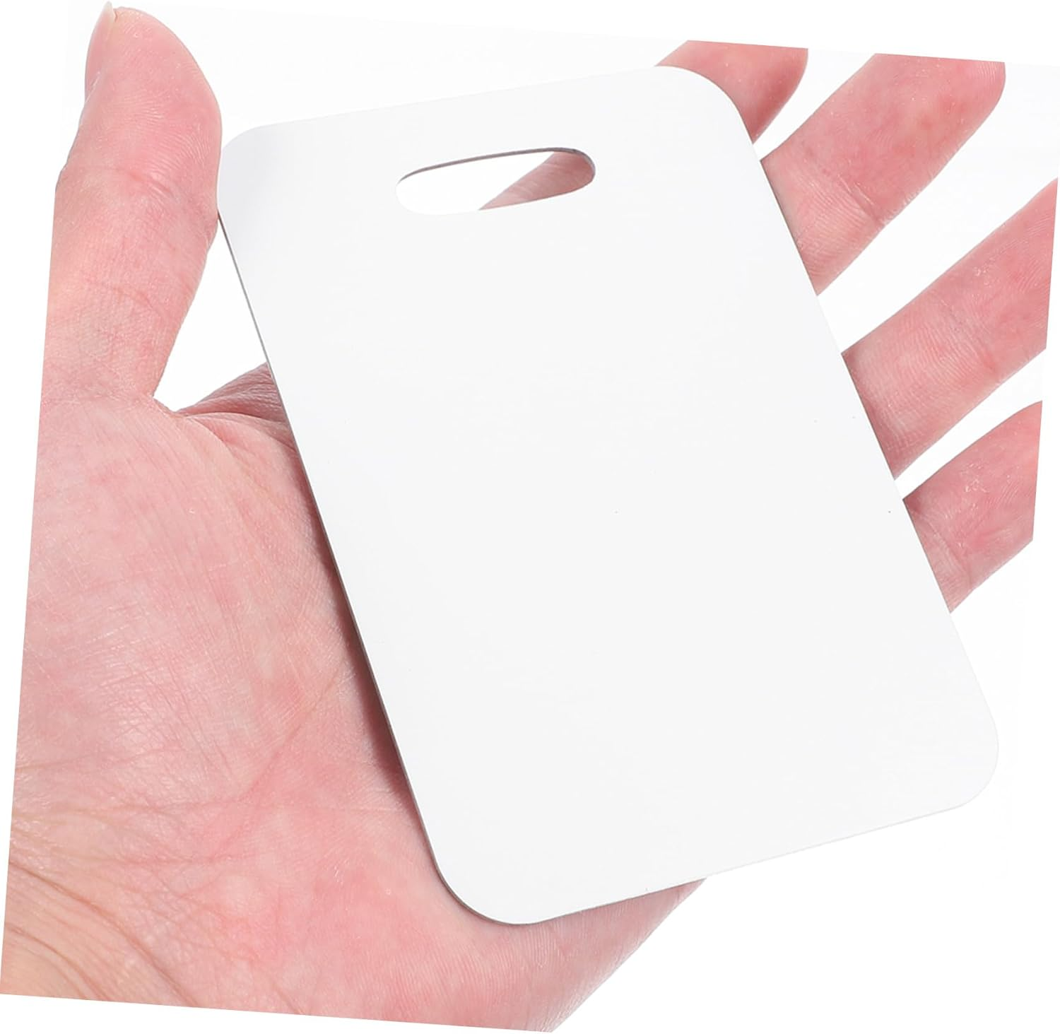 DIKACA 10Pcs Aluminum Sublimation Luggage Tags Double-Sided Blank Heat Transfer Name Tags for Suitcases Travel Identifier for Men Women image number 2