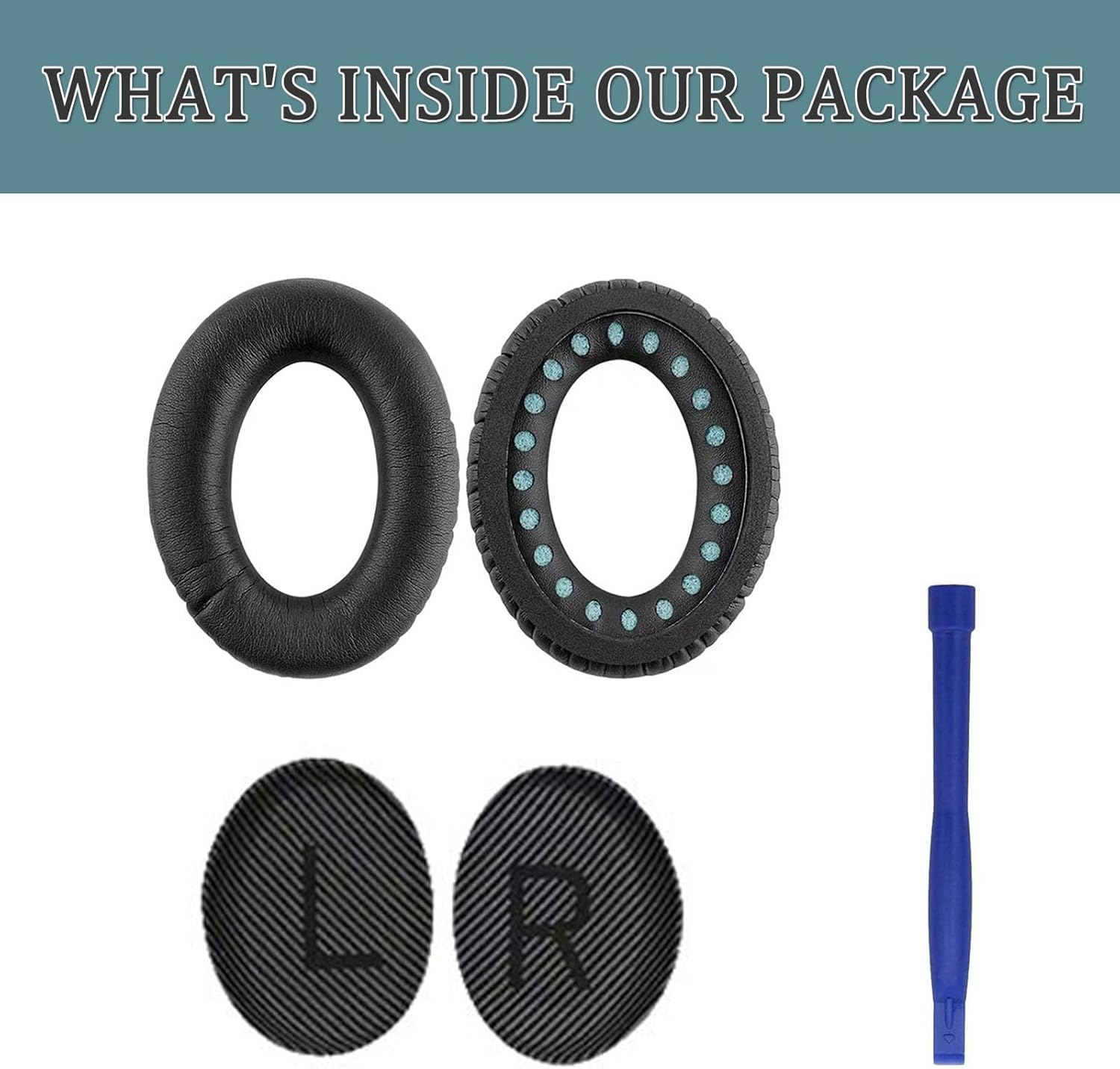 Replacement Ear Pads for Bose QC35/ QC35 Ii(Quietcomfort 35) Headphones image number 2