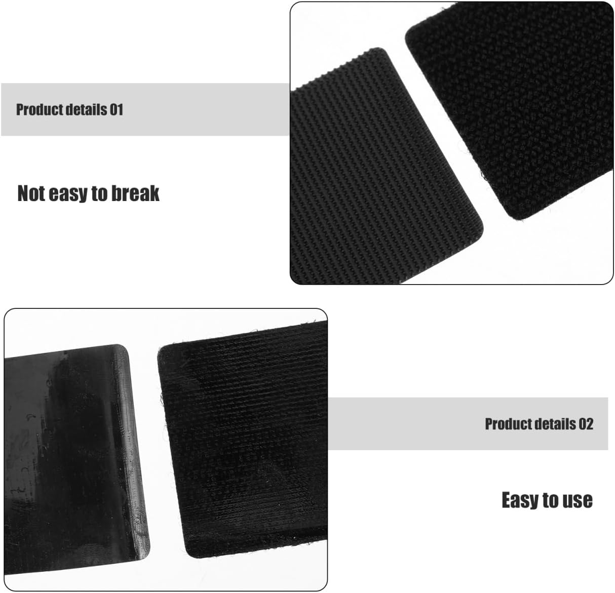 Heat Resistant Car Carpet Tape, 10 Sets Car Carpet Fasteners image number 4