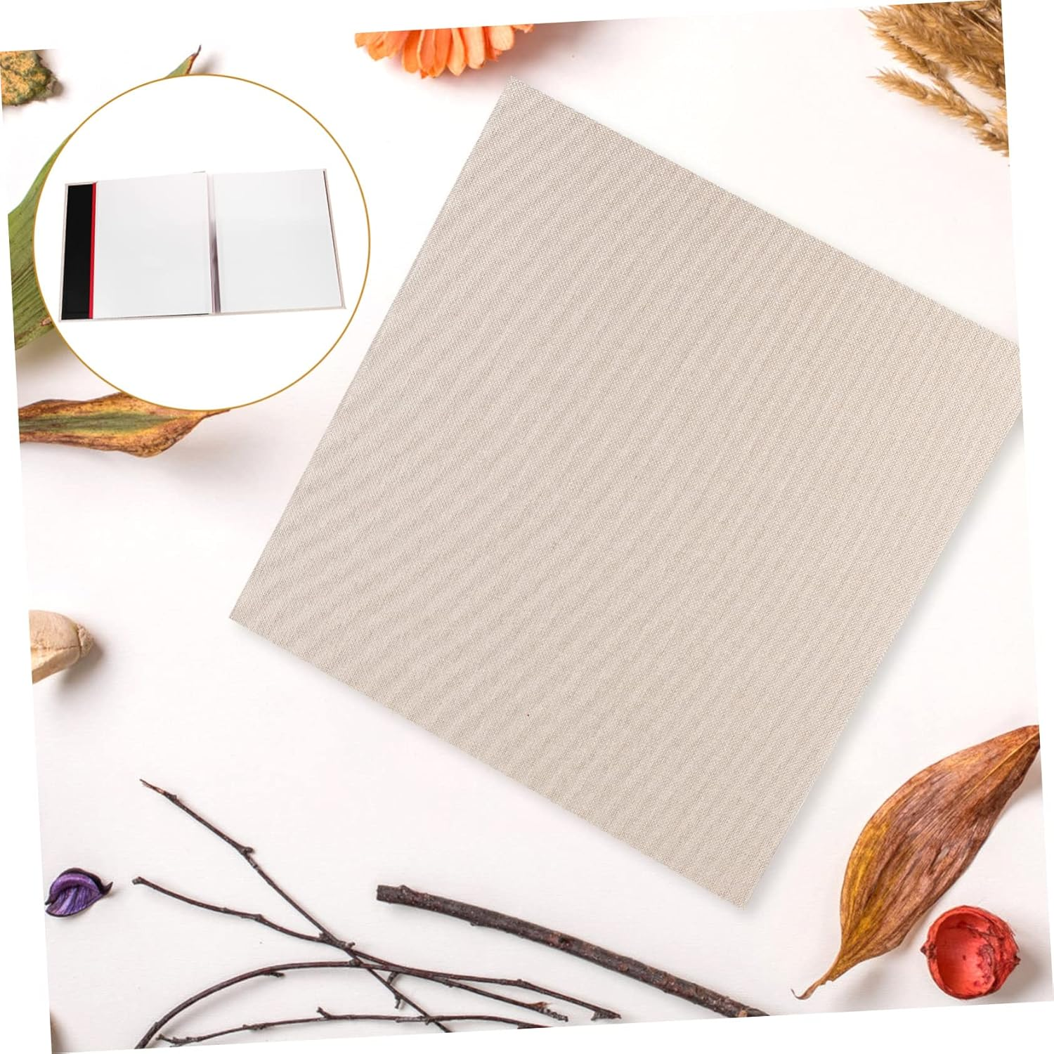 Cabilock Vintage Photo Album Self-Adhesive Photograph Album for Weddings Graduations Cover Pages for Cherishing Memories Sticky Pages for All Occasions