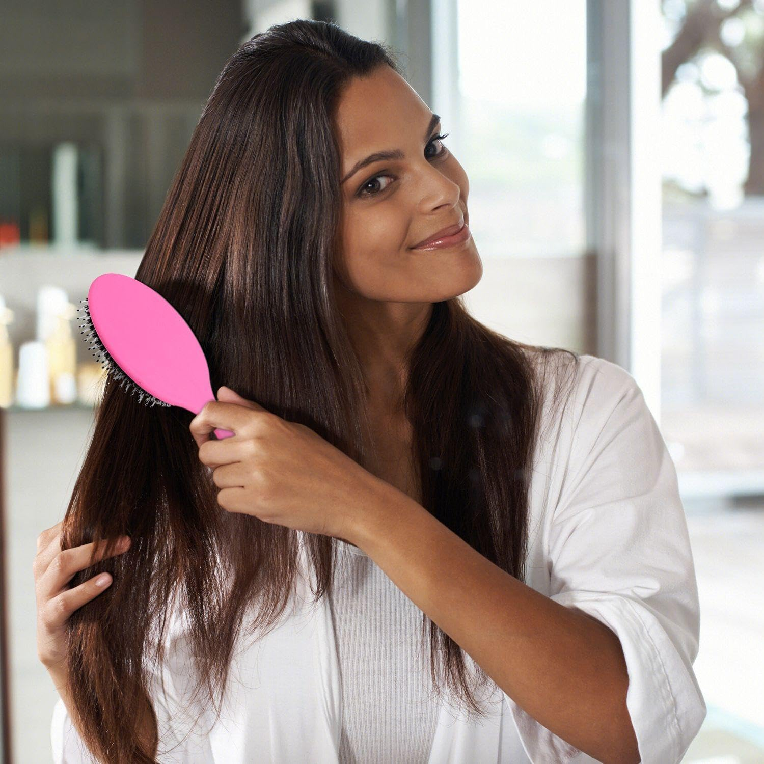 2 Pieces Oval Air Cushion Comb, Hair Styling Tools, Scalp Massage Comb, Hair Styling Accessories, Hair Fighter Tools image number 1