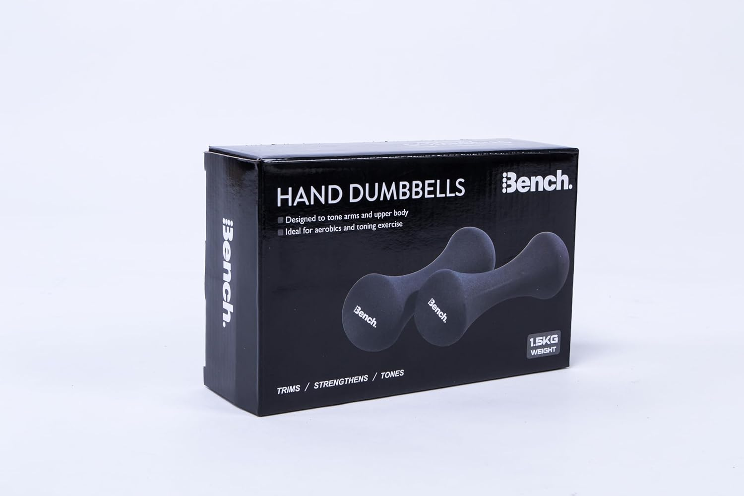 BENCH BS2002B 1.5KG Dumbbell Dumbbells Unisex BLACK image number 1