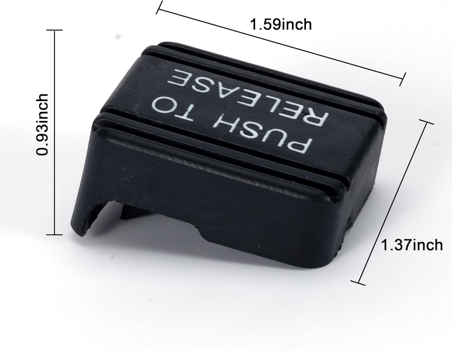 Rldym Rubber Parking Brake Pedal Pad 68051369AA Compatible with Jeep Grand Cherokee image number 4