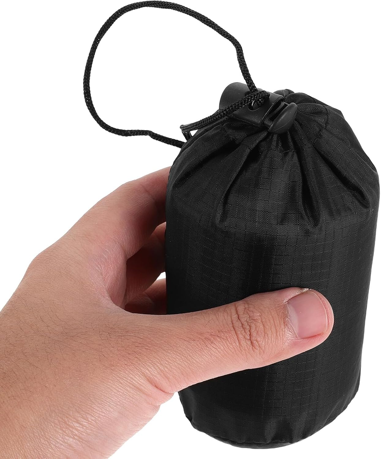 Baluue 2Pcs Raincoat Storage Bags Drawstring Organizer for Camping Hiking Travel Bike Poncho Gear image number 1