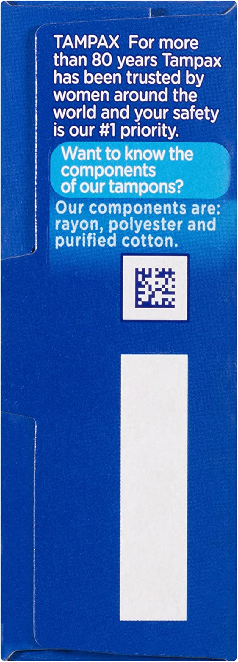 Tampax Super Tampons with Applicator 12 Pack image number 1