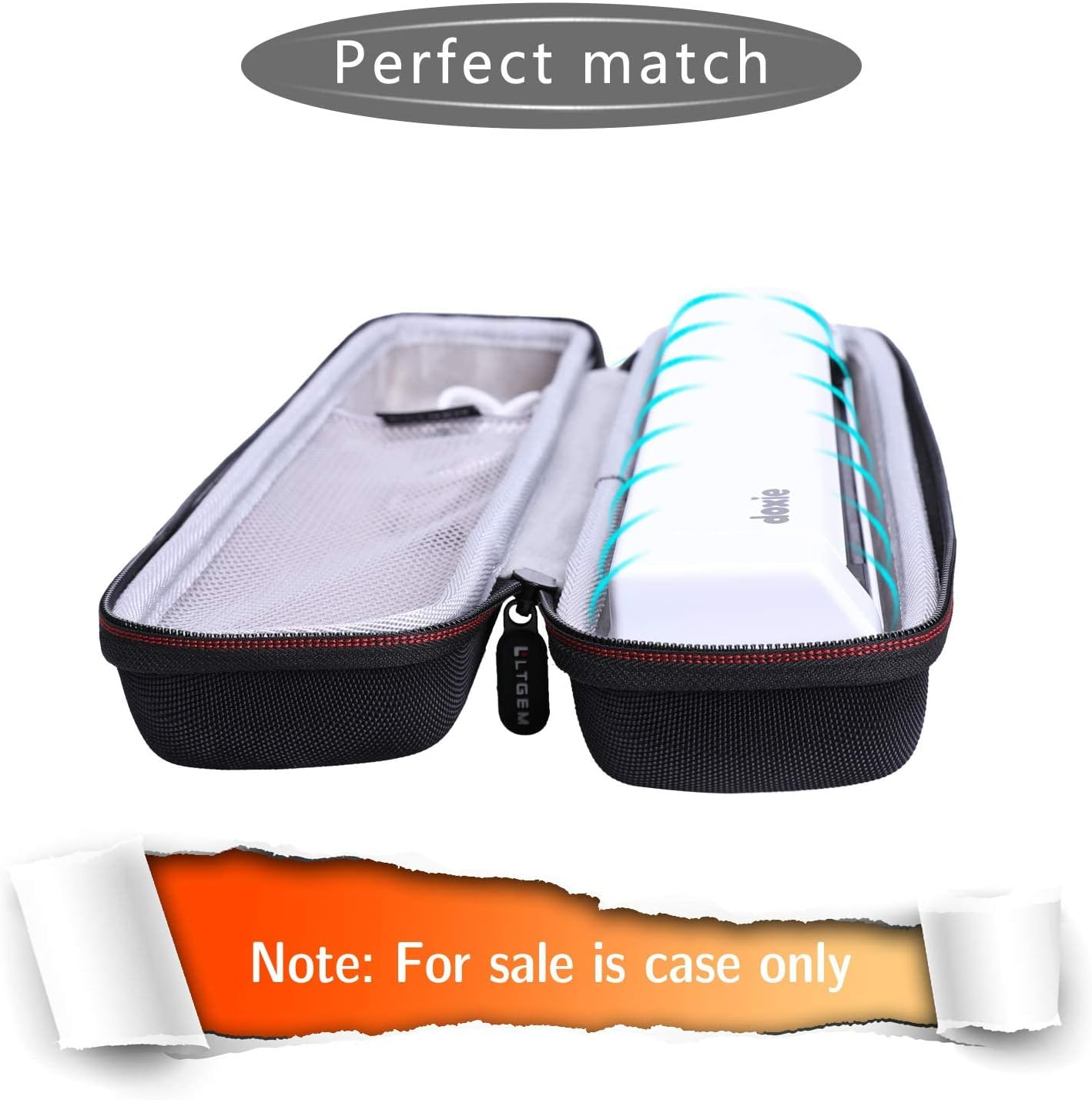 LTGEM Hard Case for Brother DS-640 / DS-740D / DS-940DW / DS-720D Compact Mobile Document Scanner & Itari Portable Printer - Protective Carrying Storage Bag image number 4