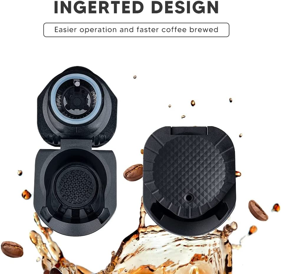 Coffee Capsule Converter Adapter for Nespresse Originalline into Dolce Gusto Coffee,Reusable Coffee Adapter Converter Holder Compatible with Dolce Gusto Genio S/Piccolo XS image number 6