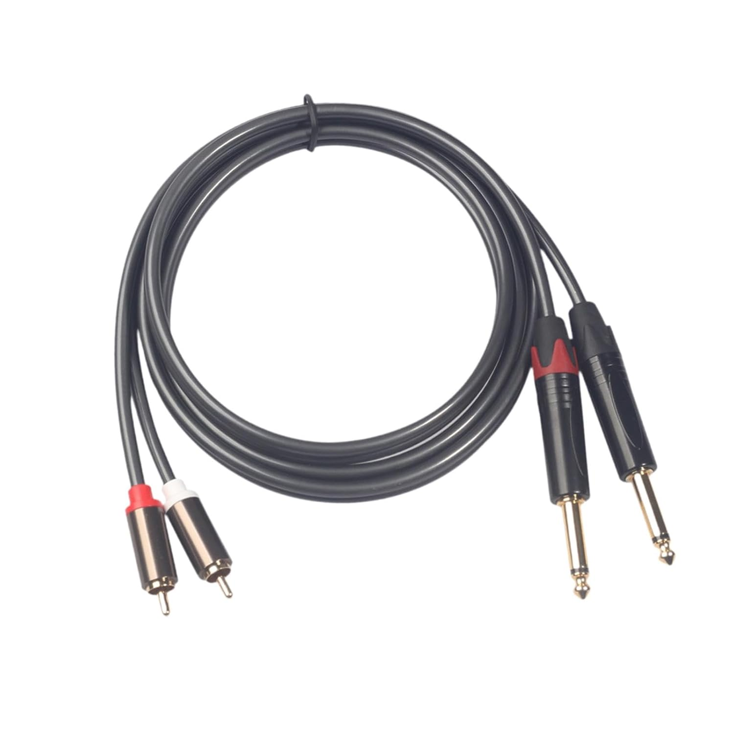 RCA Male to RCA Male Audio Cable for Home Amplifier Speaker Connection, 3M image number 6