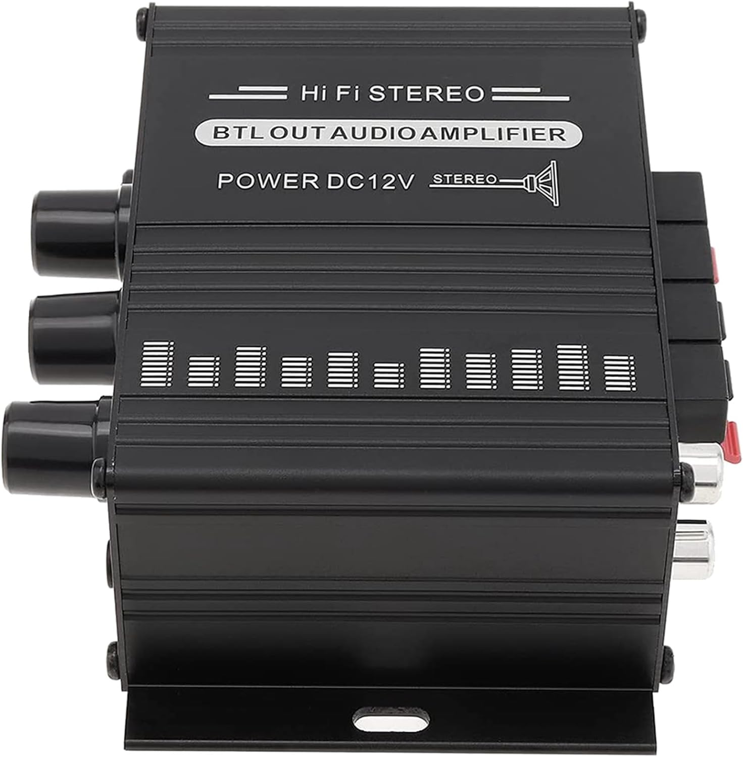 Mellisso 2X Power Amplifier Audio Karaoke Home Theater Amplifier 2 Channel Class D Amplifier USB/SD AUX Input image number 6