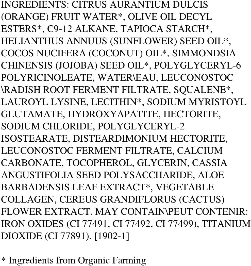 Physicians Formula Organic Wear All Natural Liquid Foundation Elixir Fair, Full Coverage | Dermatologist Tested, Clinicially Tested, 01 - Fair - Fair-To-Light image number 5