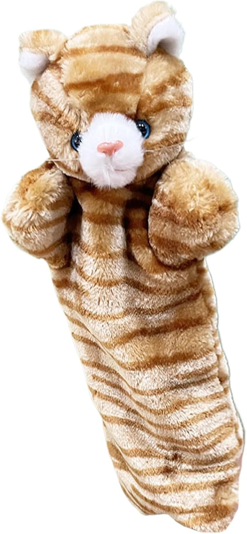 Cat Puppet Wrestler | Cat Rag Doll Wrestler | Sensory Stimulation Pet Kitten Hand Doll for Mental Stimulating Boredom Relief Entertainment Enrichment Indoor Exercise