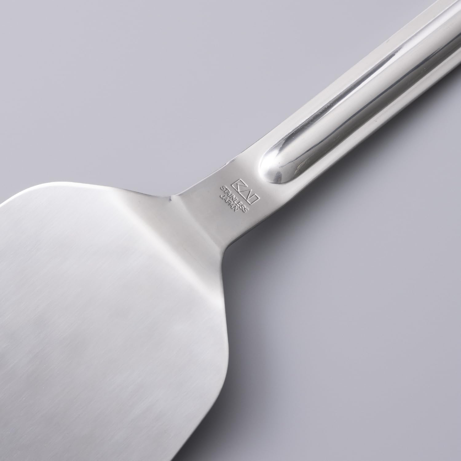 Kai Kai Kitchen DH8153 Okonomiyaki, Convenient for Carving, Stainless Steel, Turner, 3.5 Inches (90 Mm), Dishwasher Safe, Silver, Made in Japan image number 2