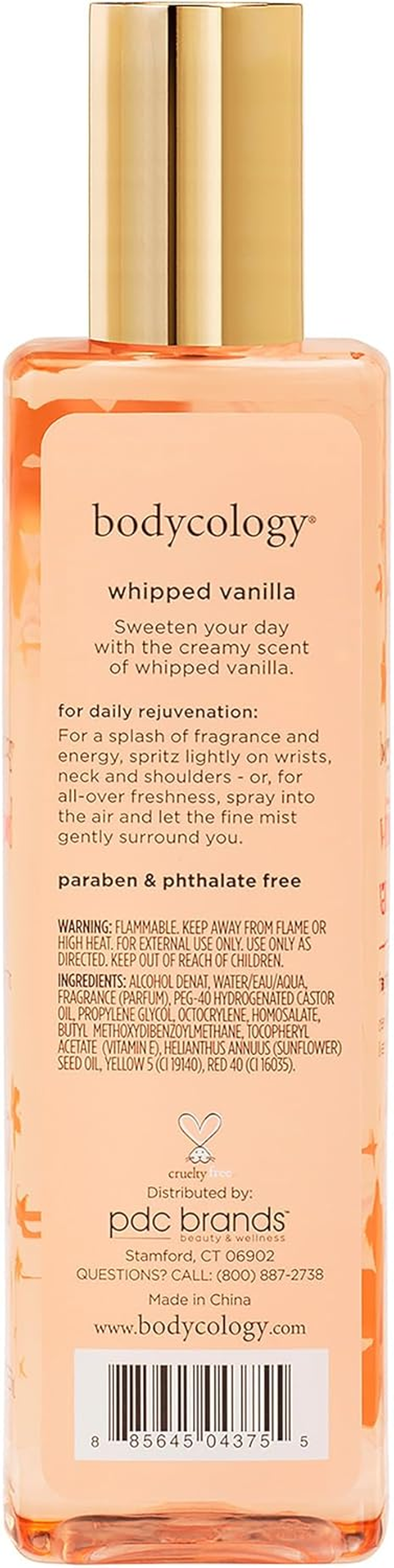 Bodycology Whipped Vanilla Fragrance Mist by Bodycology 240 Ml image number 2