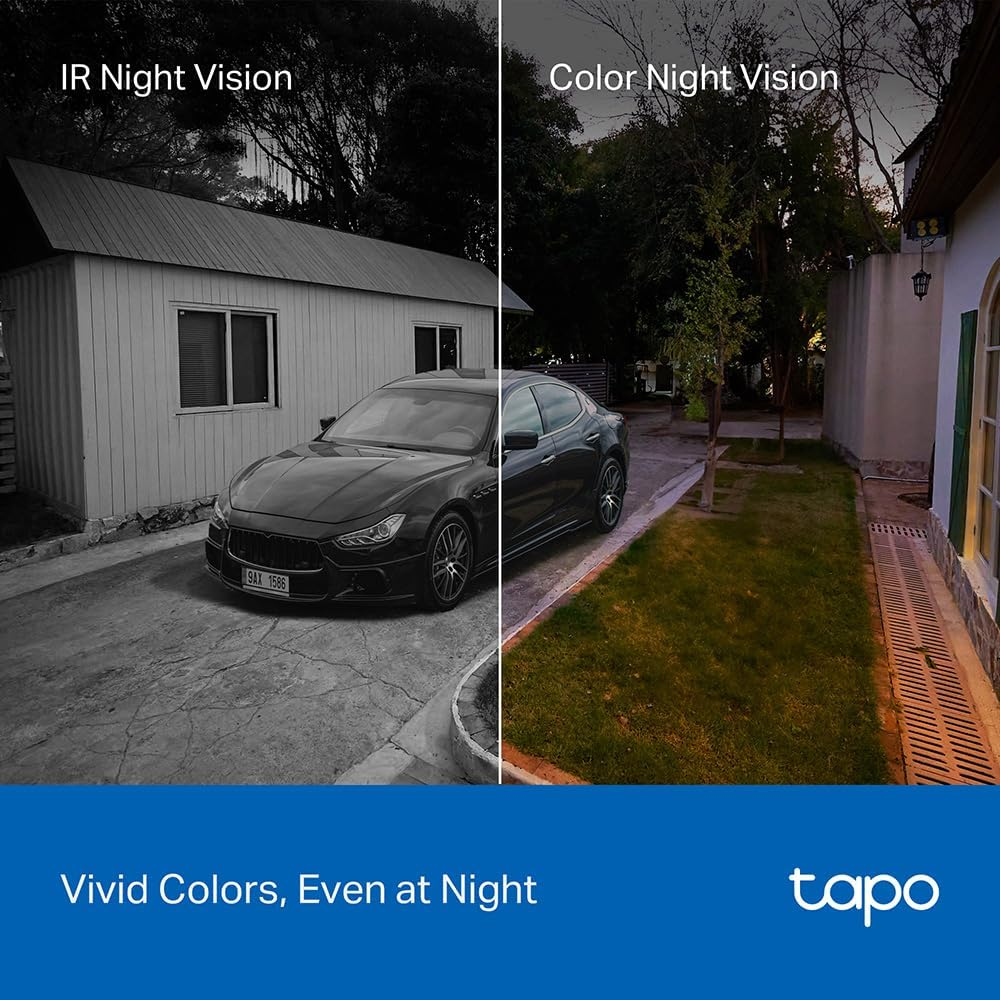 Tapo C610 Kit 2K 3MP Wireless Outdoor Wifi Camera with Solar Panel, 360&deg; PTZ Surveillance Camcorder Battery 6700Mah, Human Detection, Color Night Vision, AI Tracking, IP65 image number 3