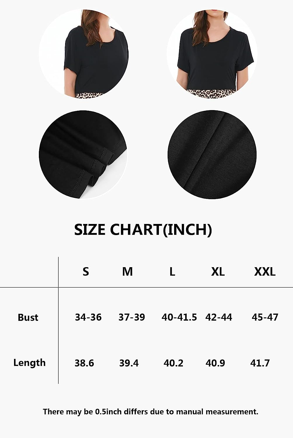 Smallshow Women'S Short Sleeve Patchwork Nursing Dresses for Breastfeeding image number 6