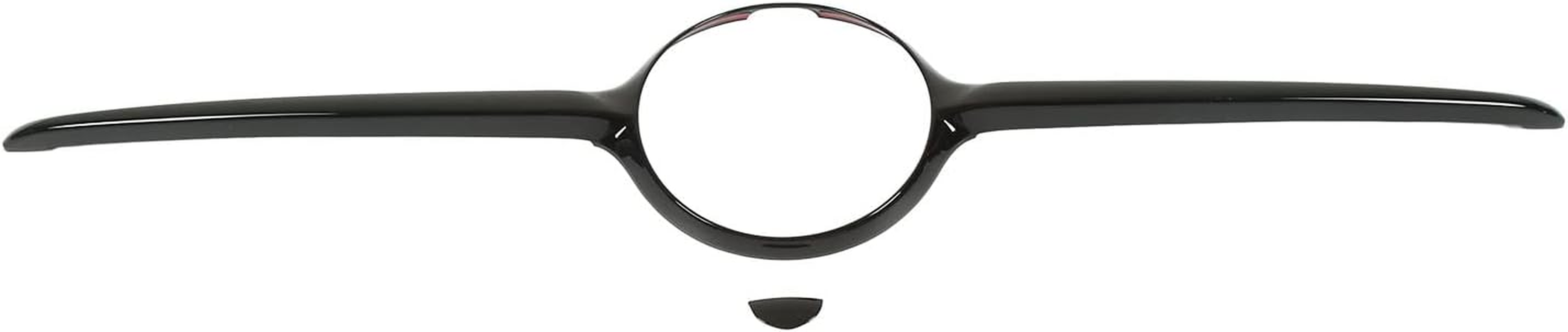 Front Bumper Grill Panel Trim Piano Black Replacement for C ‑ Class W206 2022 and Up image number 4