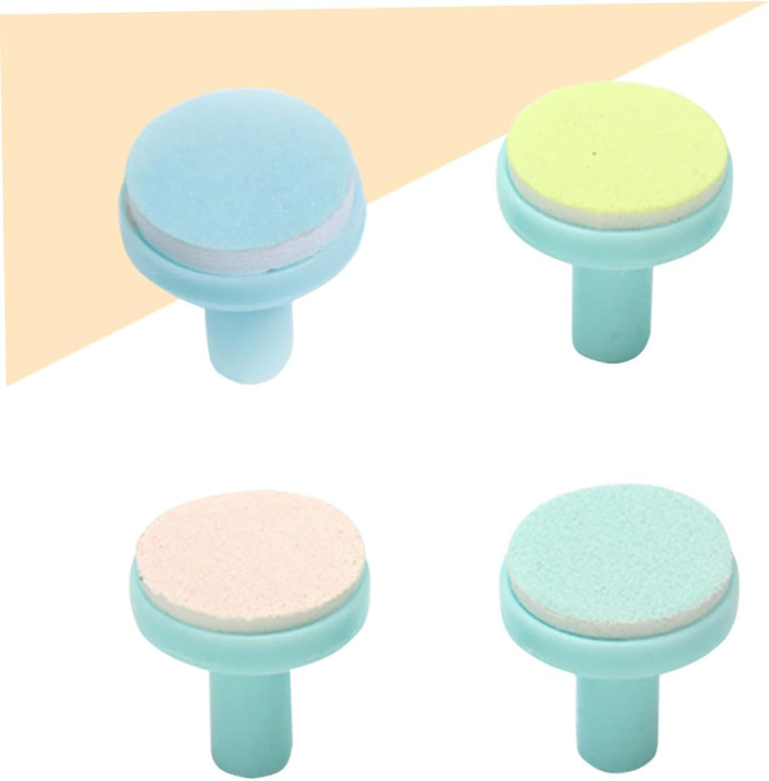Beaupretty 4Pcs Nail Trimmer Replacement Pads Filing Discs Nail File Roller Heads Safe for Newborns Easy to Install image number 5