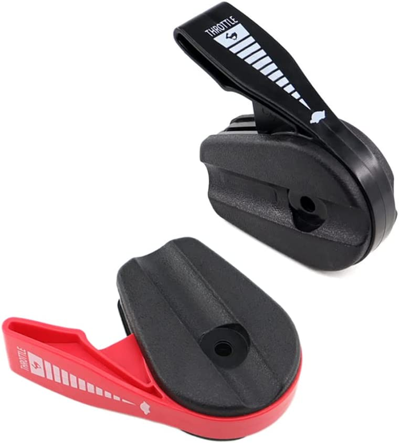 HURI 2 Black & Red Lawn Mower Throttle Control Lever for Most Victa Masport Rover 4 Stroke Mower AU Shipping image number 1