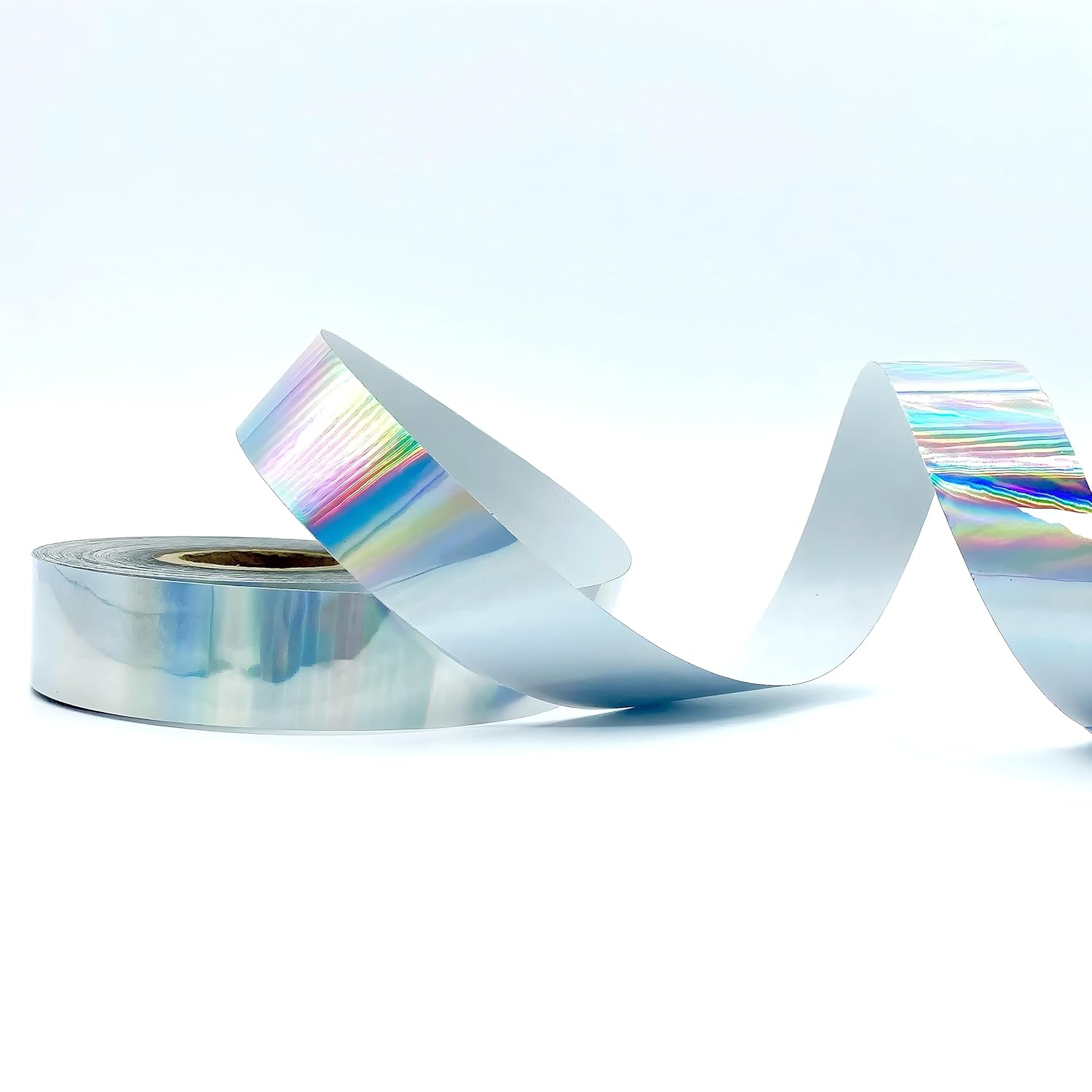 Generic Holographic Decorative Craft Tape, Gold, 20Mm X 20M, Paperback, 1 Count, Sports Equipment, Scrapbooking, Gift Wrapping, Mirror Tape, Holo, Sticky Tape