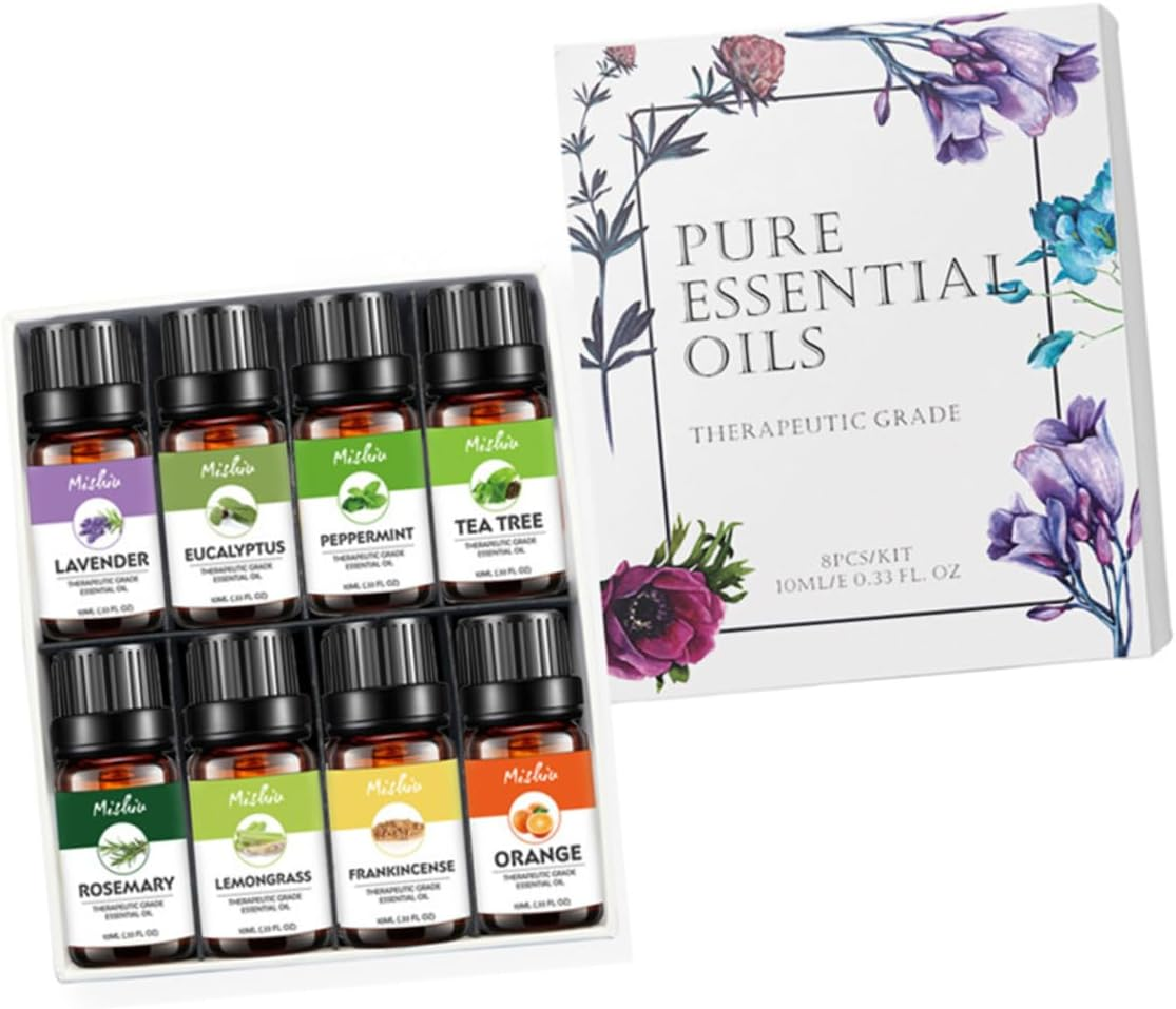 UTHCLO 8Pcs Perfume for Women Essential Oil Glass Perfume Oil Miss Plant image number 2