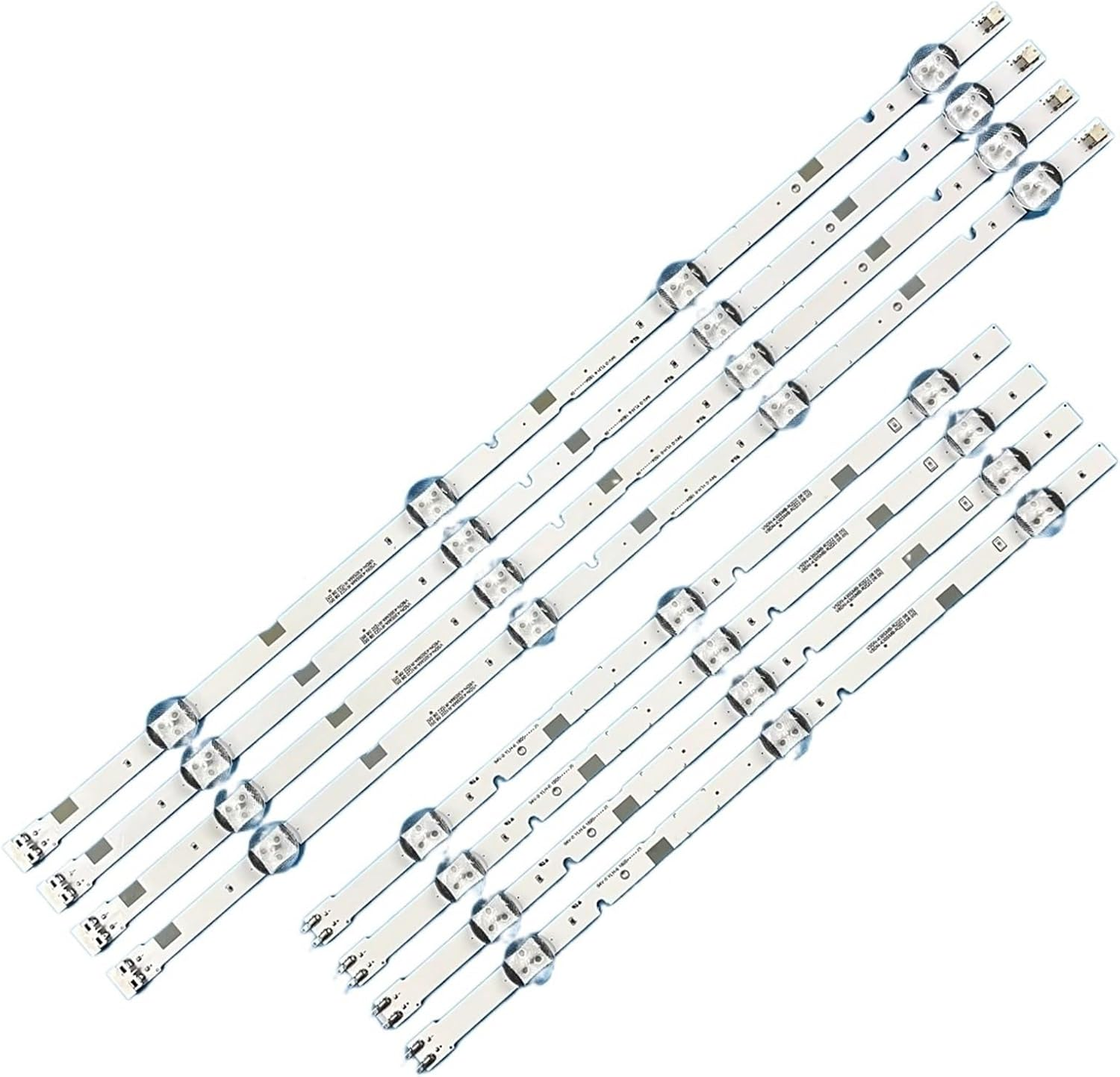 LOTOAK LED Backlight Bar Compatible with V8DN-430SMA-R0 430SMB UE43N5300AU UE43N5000 UN43J5290 UN43T5300 BN96-46570A 46571A HG43AD570SJXXZ (Color : Kit 8Pcs for 1 TV) image number 1