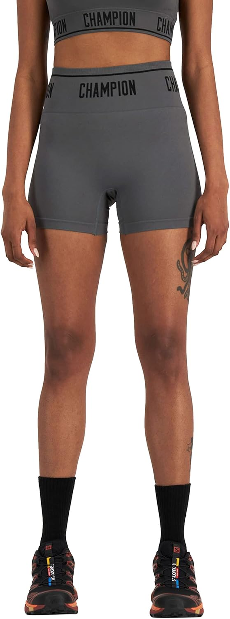 Champion Women'S Underwear Rochester Flex Shortie, Seal Bay, Medium