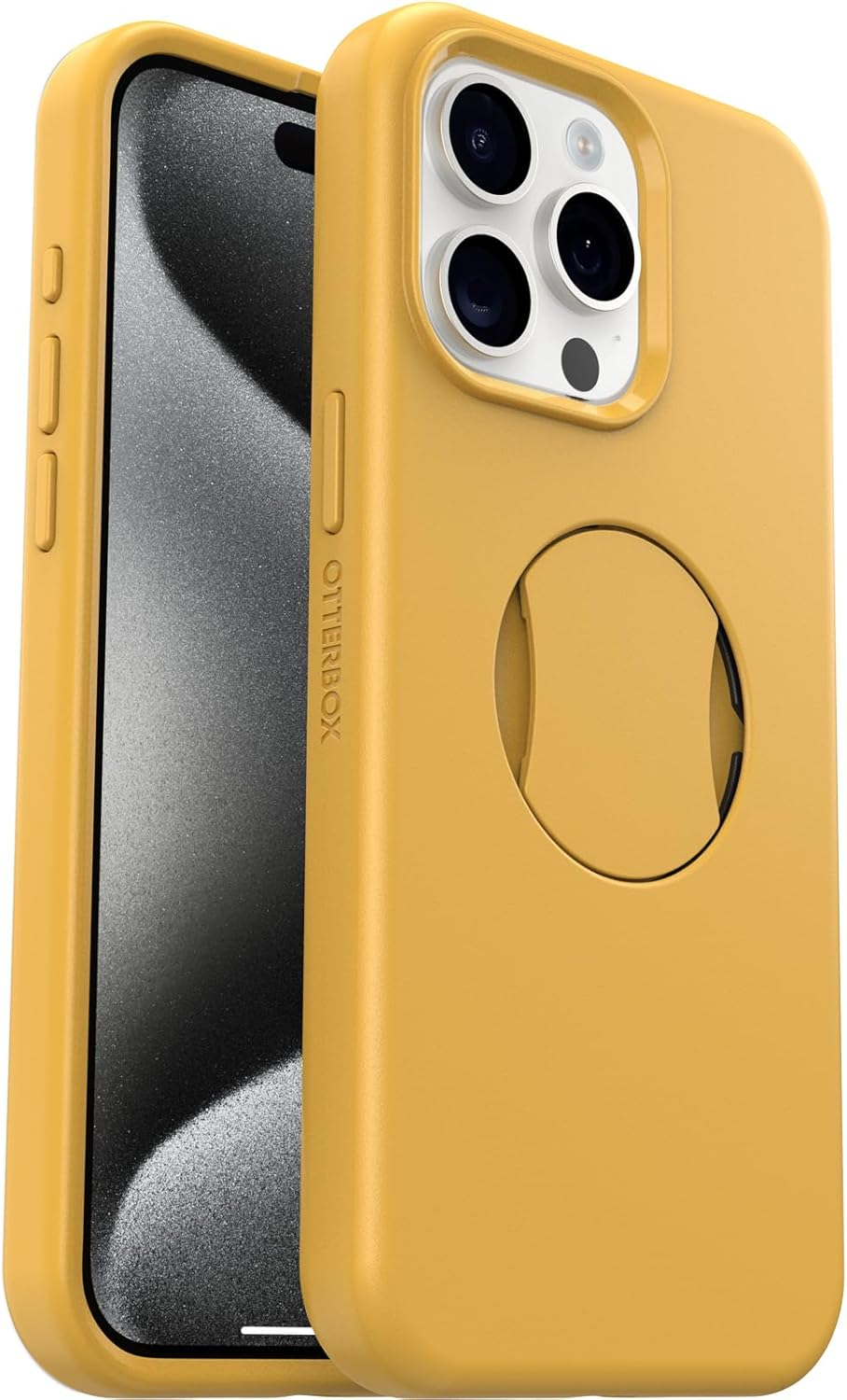Otterbox Ottergrip Symmetry Case for Iphone 15 / Iphone 14 / Iphone 13 for Magsafe, Drop Proof, Protective Case with Built-In Grip, 3X Tested to Military Standard, Yellow