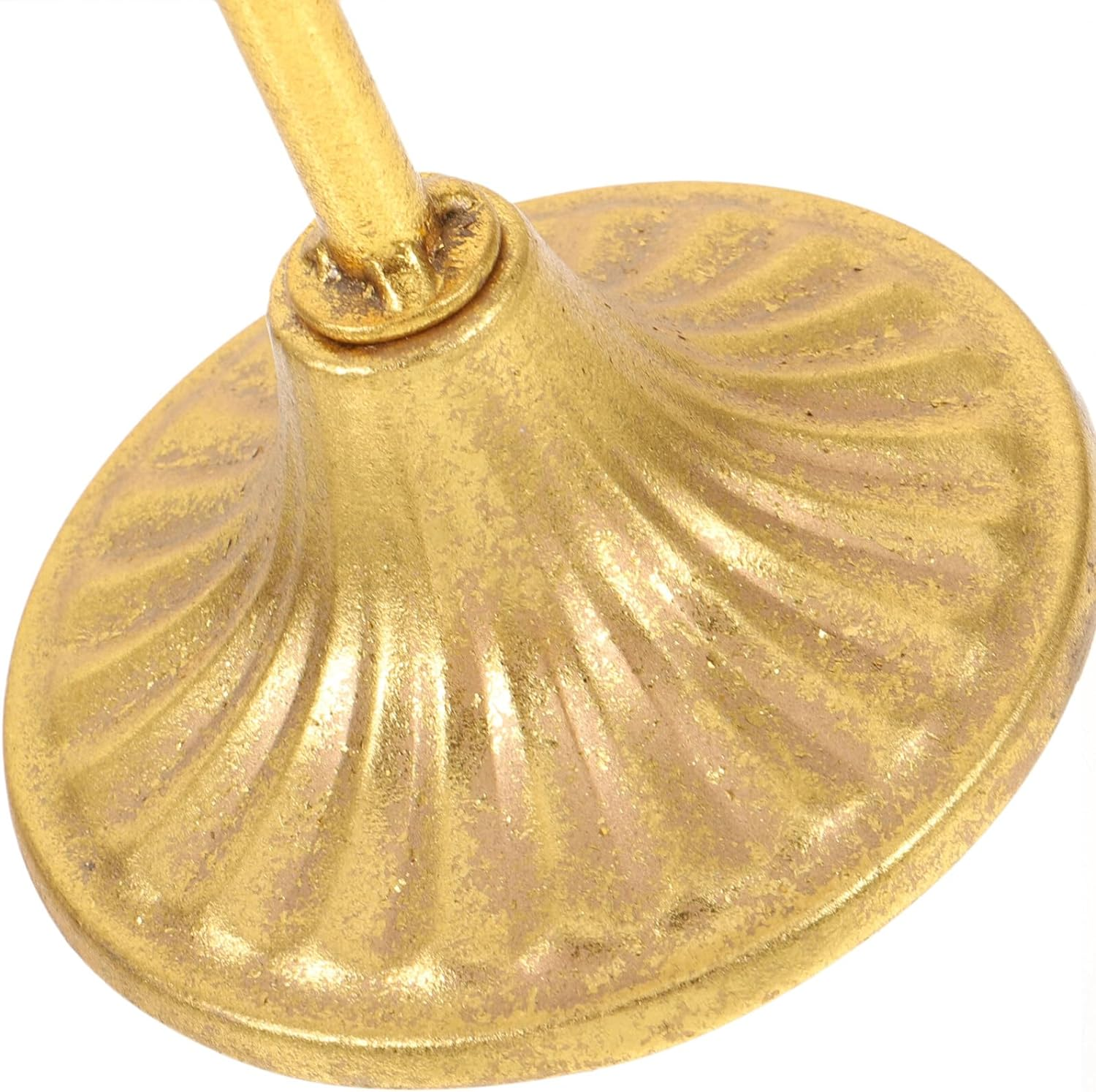 9 Branch Menorah Candle Holder Jewish Candle Sticks Hanukkah Menorah Candle Stand Candelabra Centerpiece for Jewish Party Table Decoration Golden image number 1