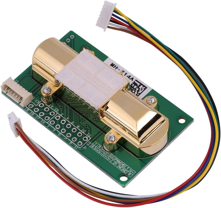 CO2 Sensor Module, NDIR Carbon Dioxide Detector, MH Z14A Gas Sensor, Serial Port PWM Analog Output 0-5000Ppm, for Air Quality Monitoring image number 3